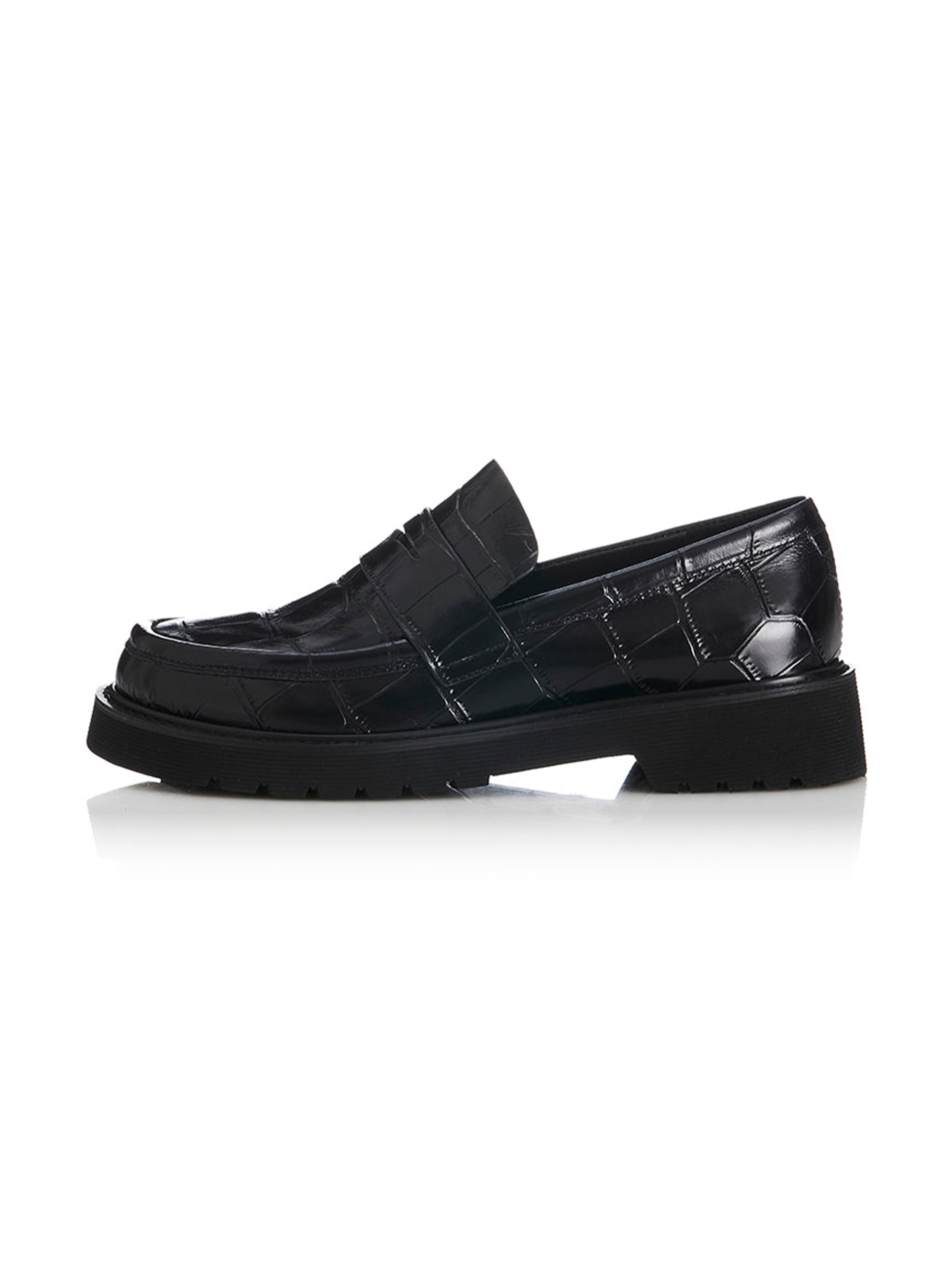 SKYE LOAFER BLACK CROC