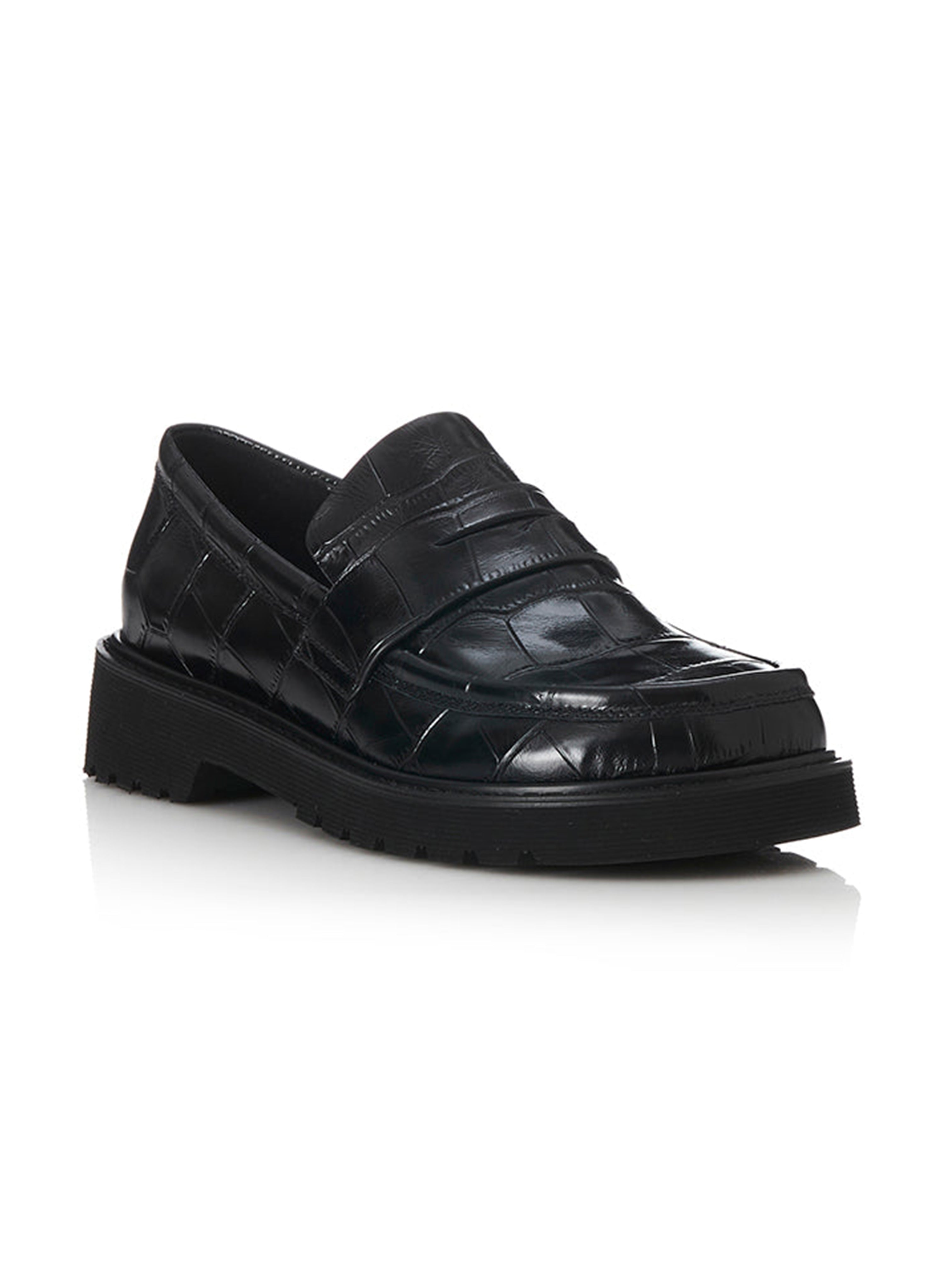 SKYE LOAFER BLACK CROC