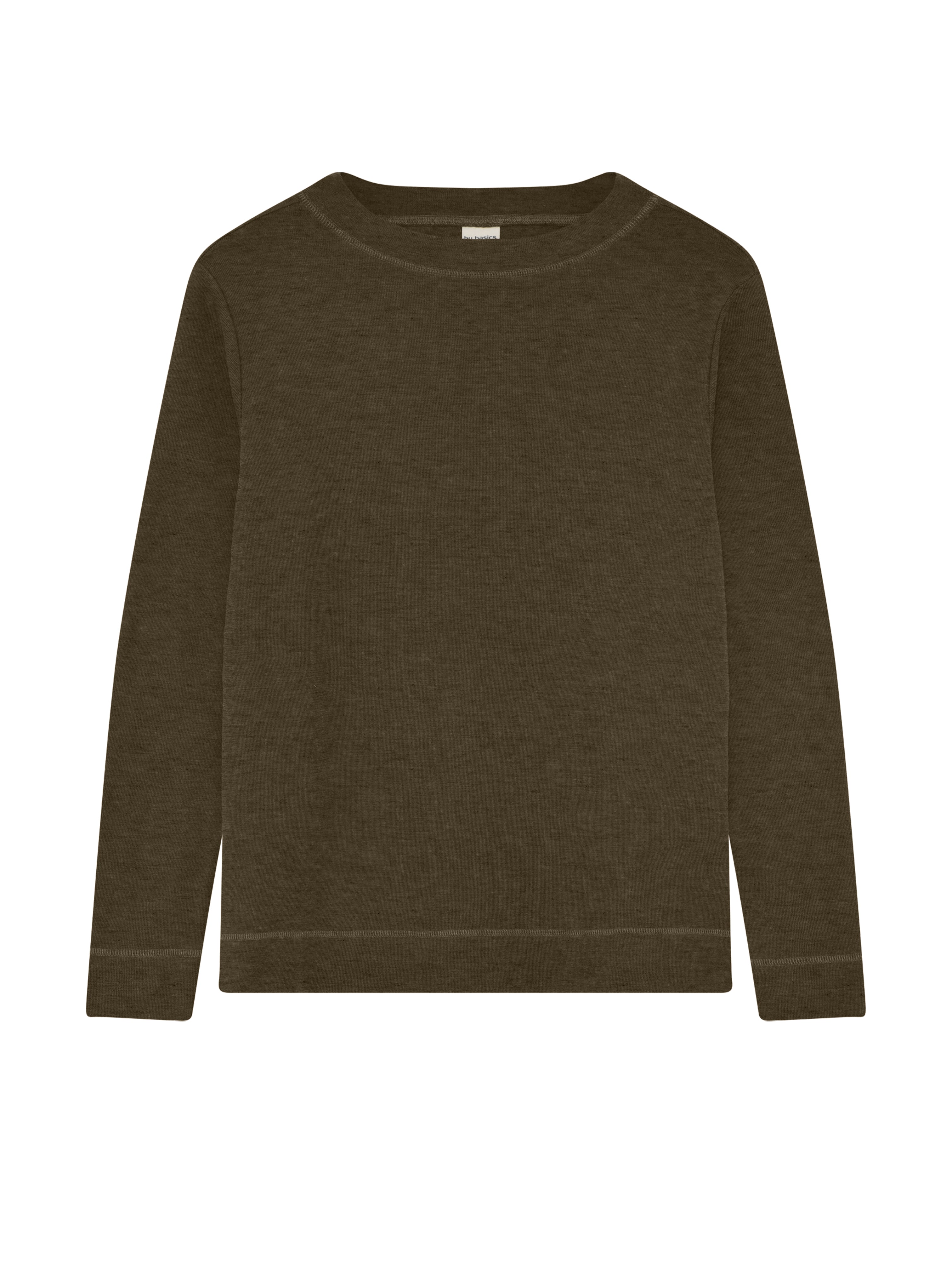 WOOL SWEATER CAPERS MELANGE