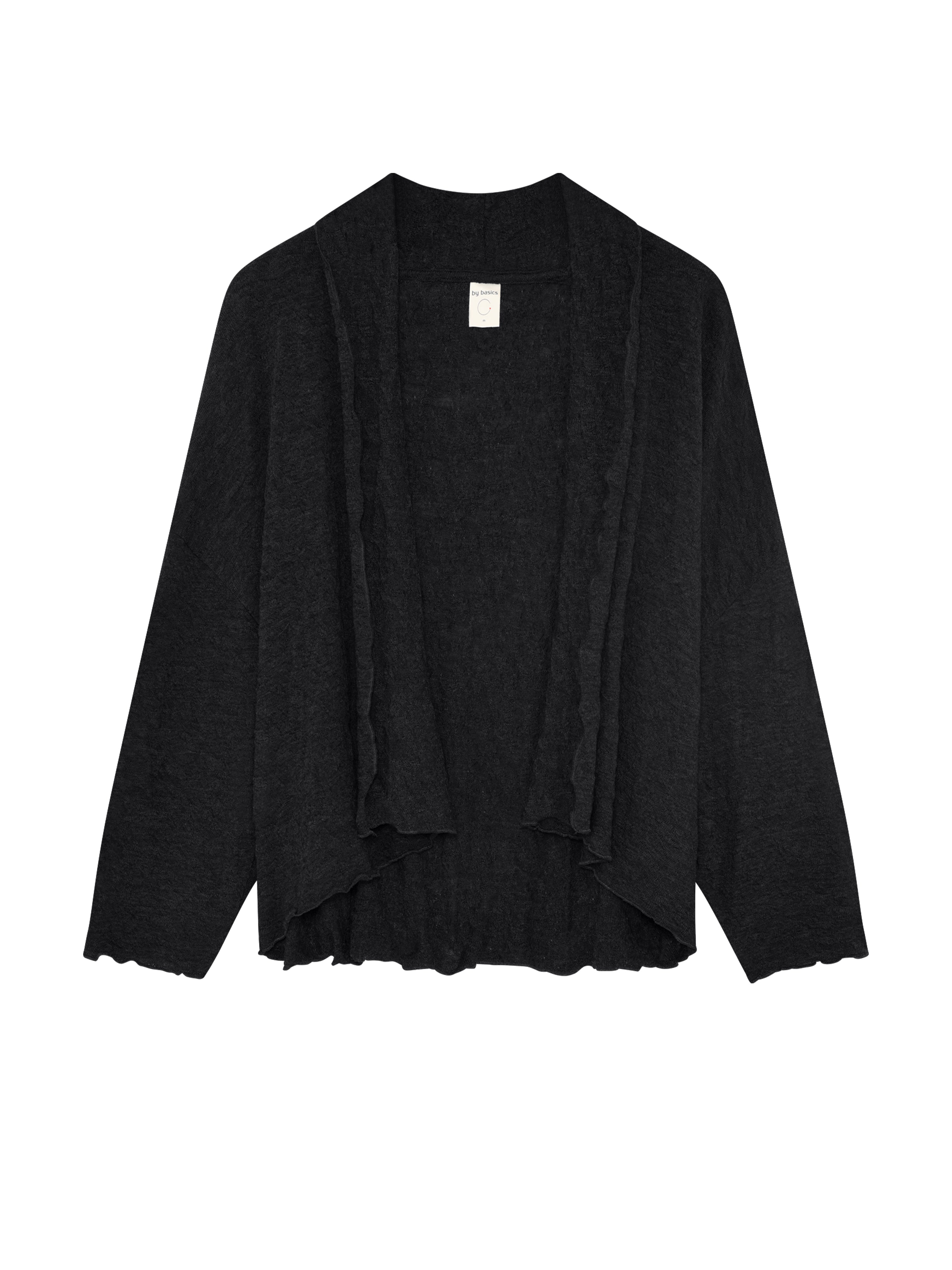 SHAWL CARDIGAN BLACK