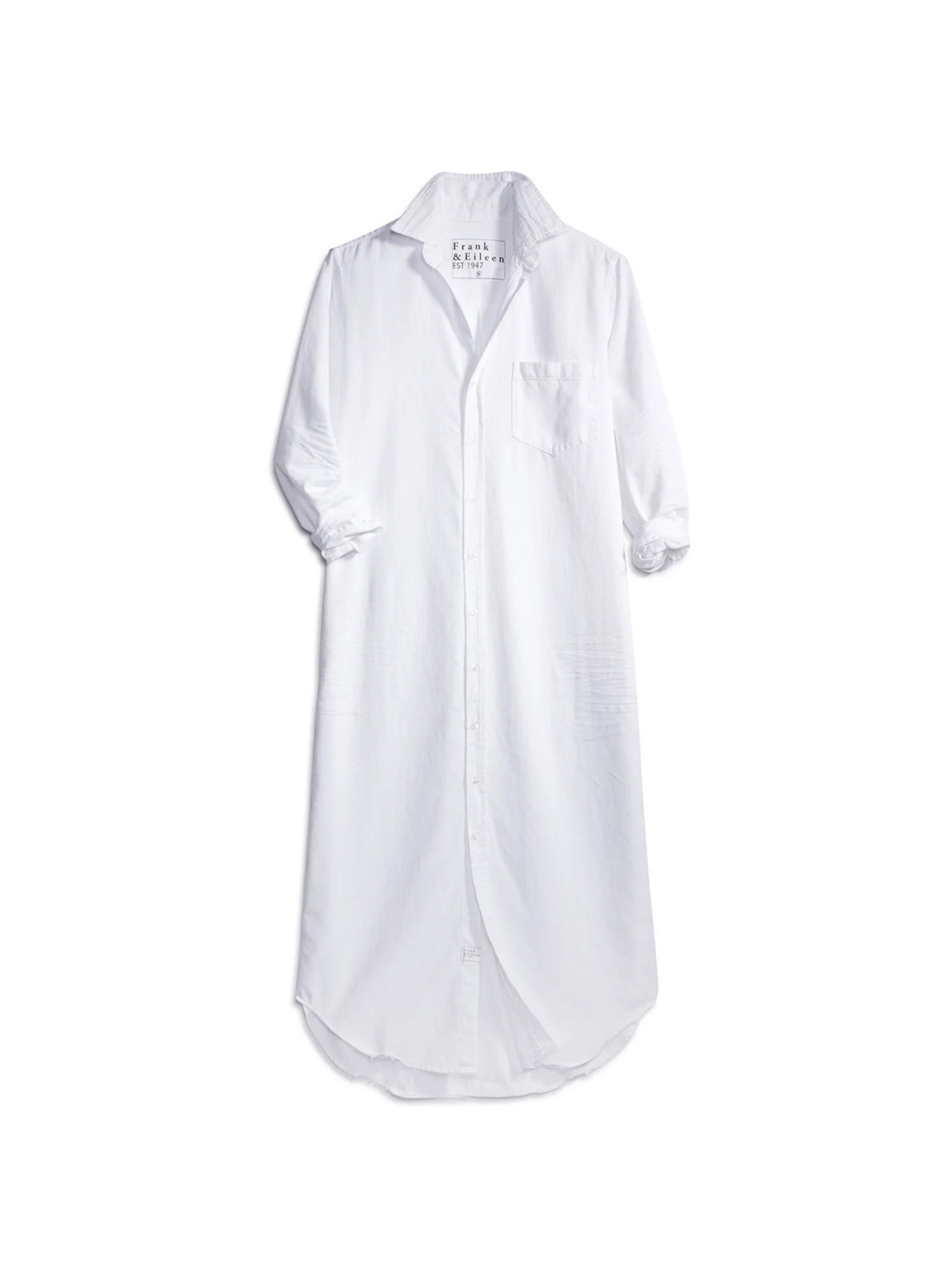 RORY DRESS LINEN WHITE