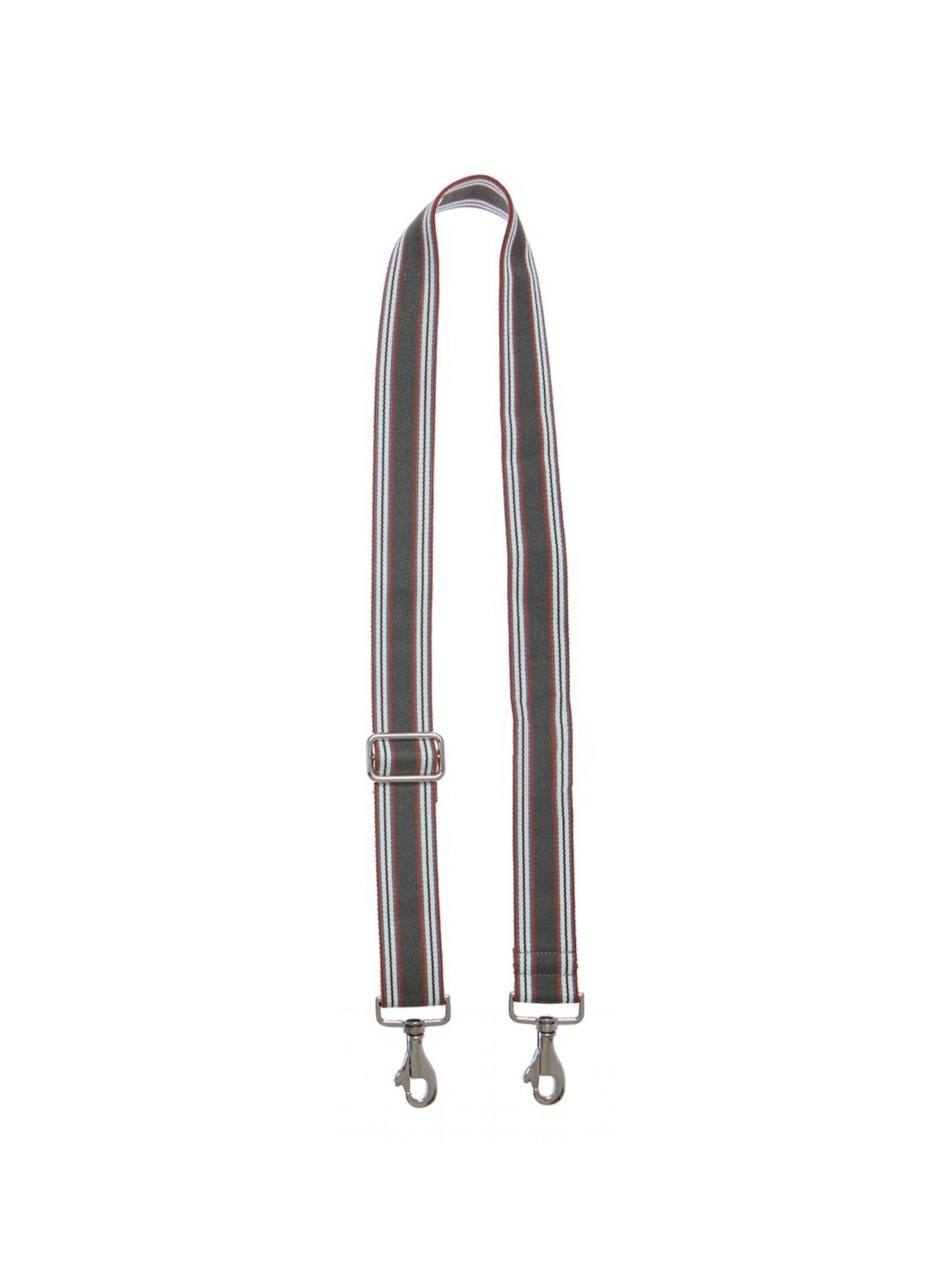 BAG STRAP GREY LINES