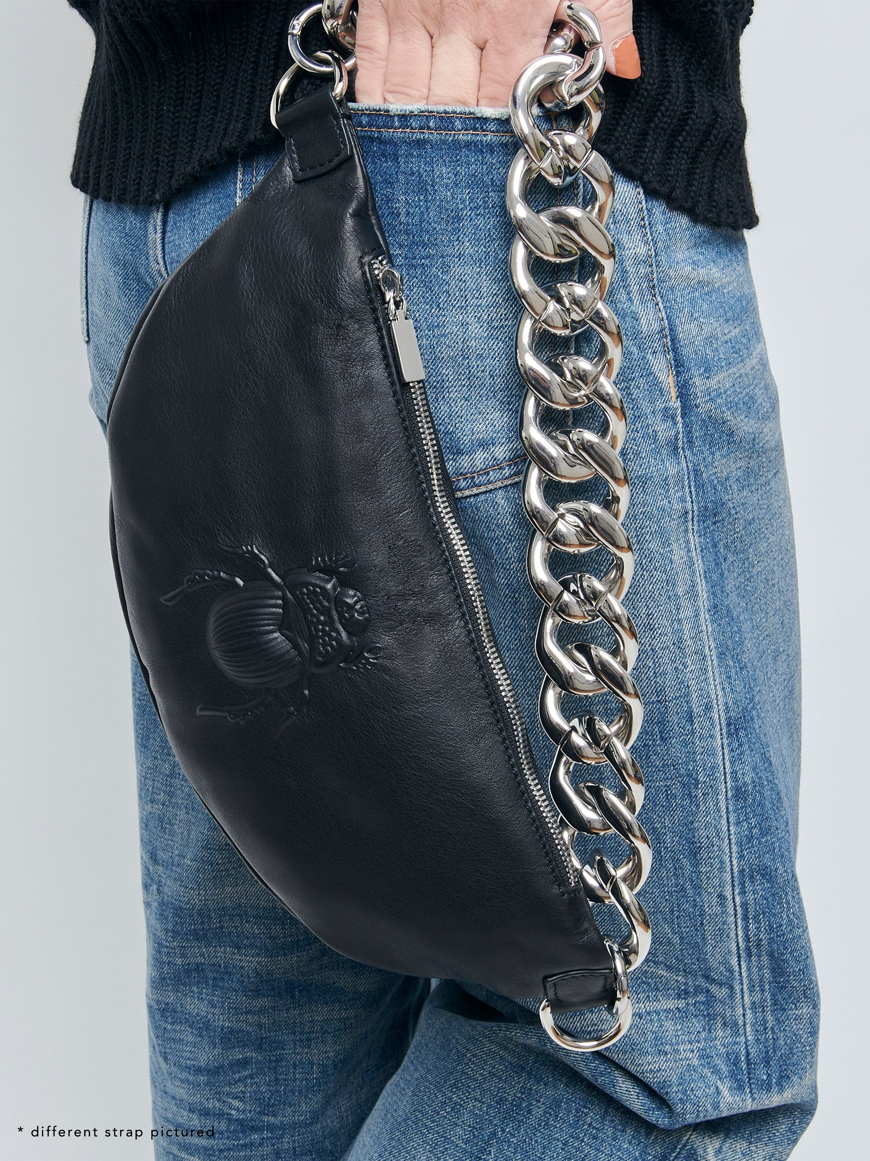 SCARAB BELT BAG BLACK small + medium