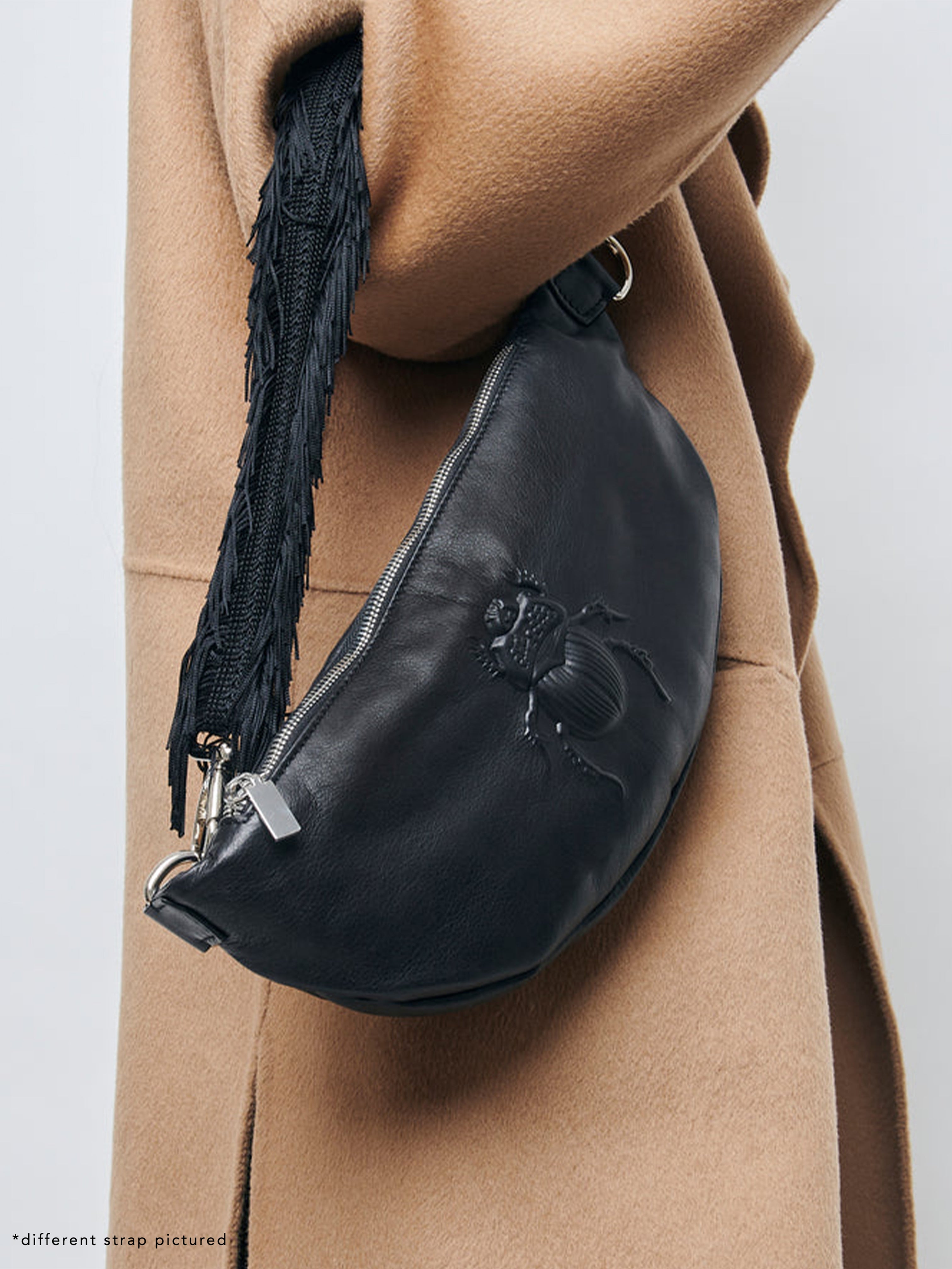 SCARAB BELT BAG BLACK small + medium