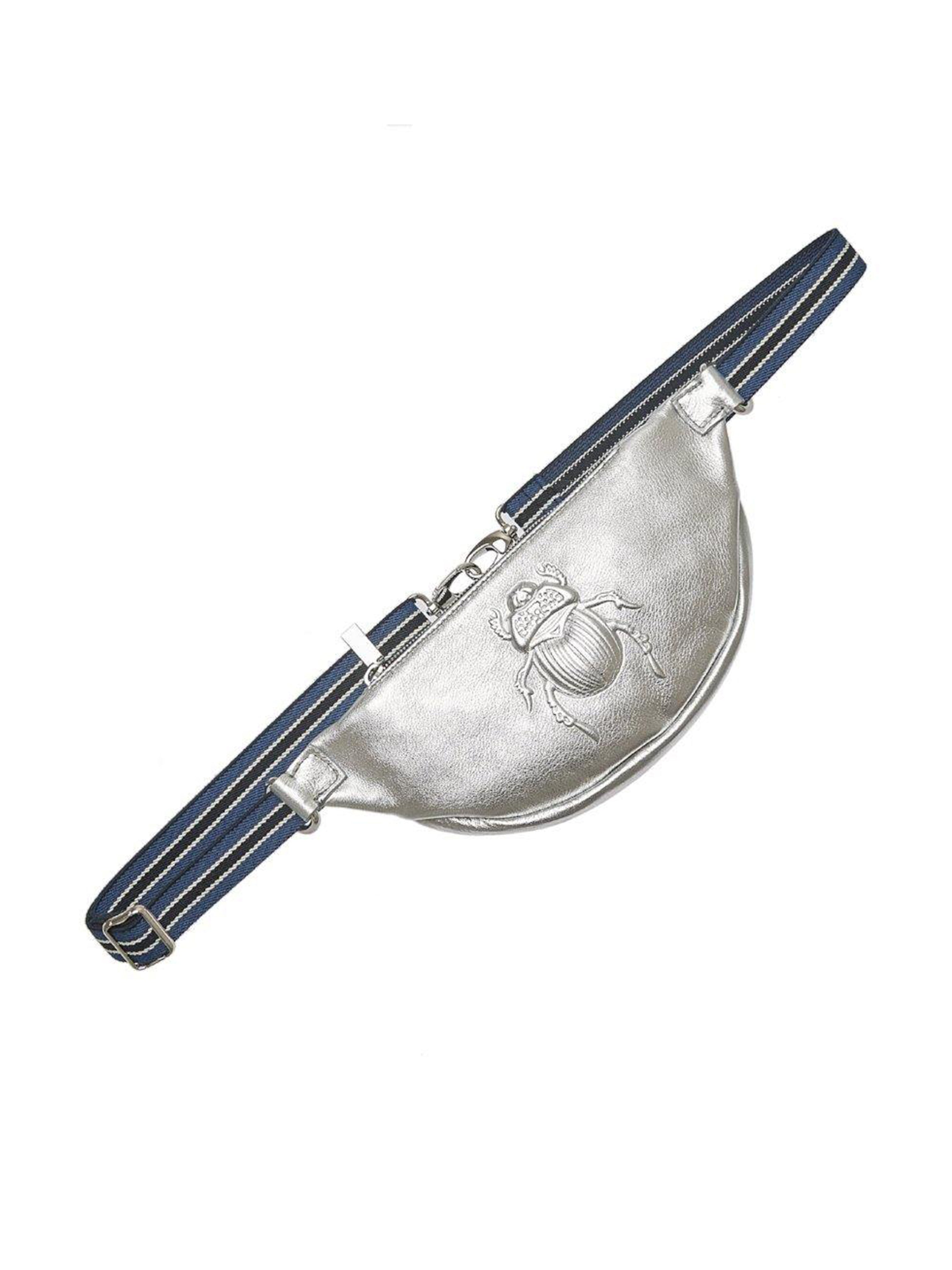 SCARAB BELT BAG SILVER small + medium
