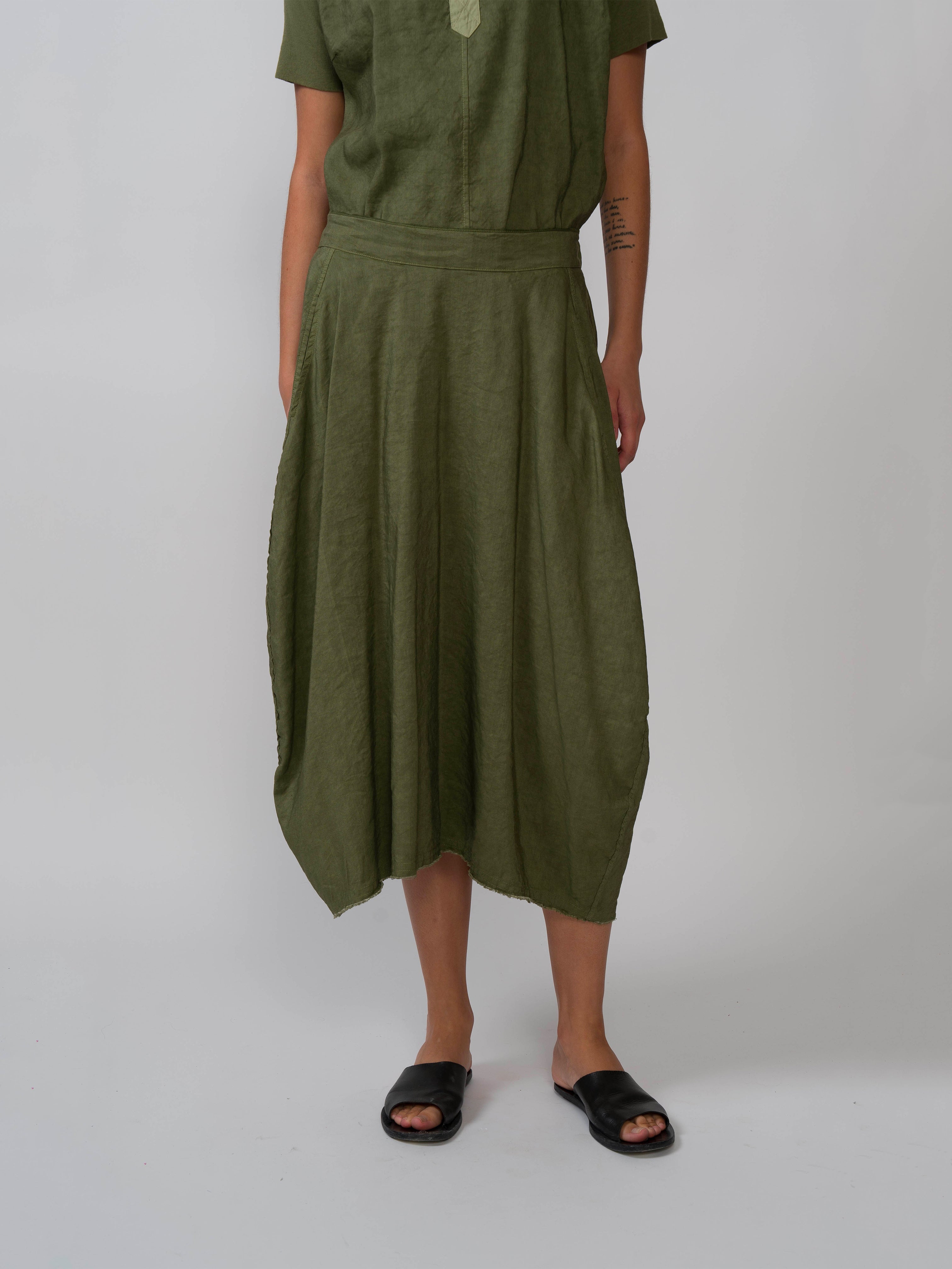 JOCELYNE SKIRT MILITARY