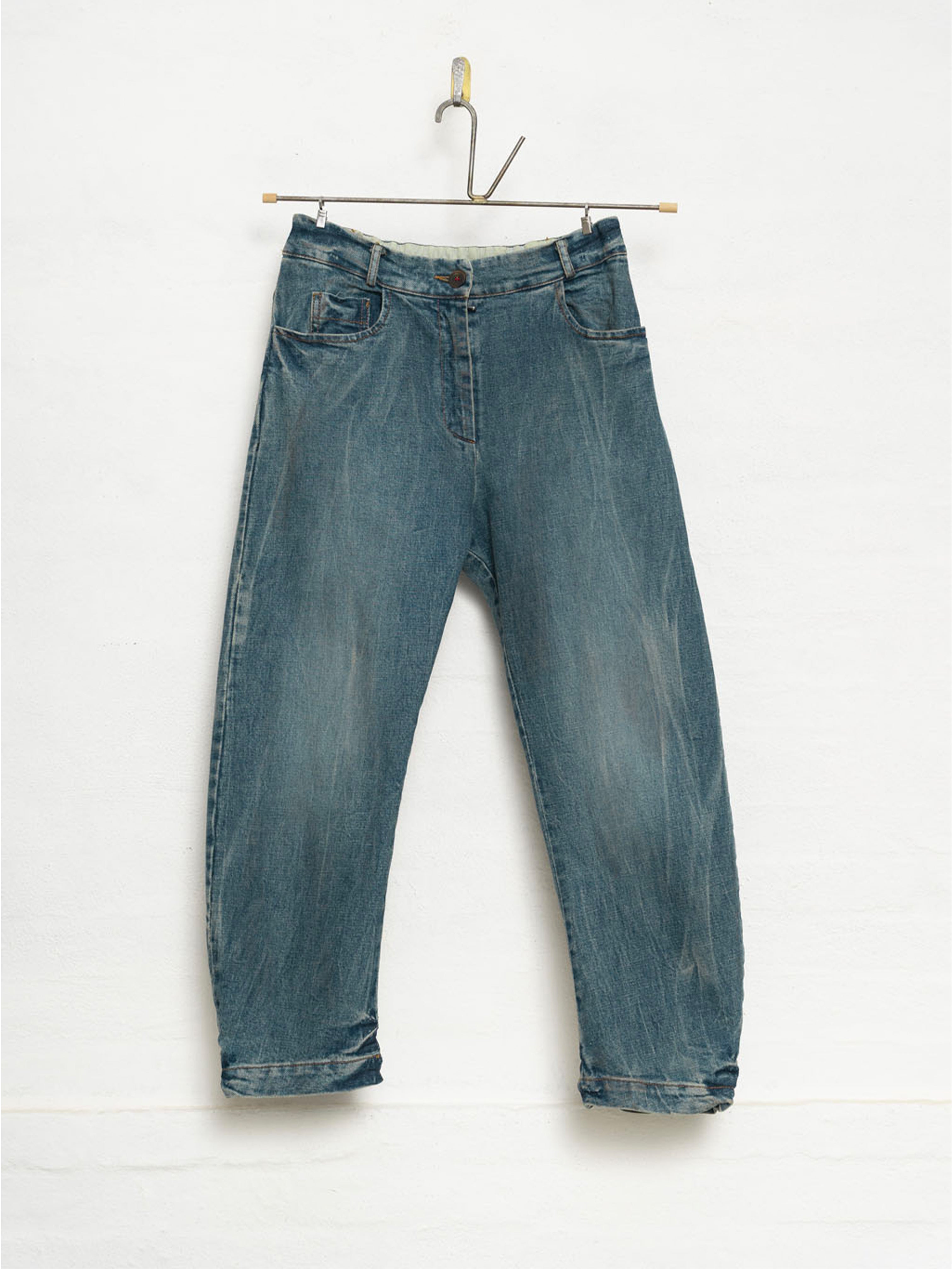 PRUNELLA PANTS STONE WASHED DENIM