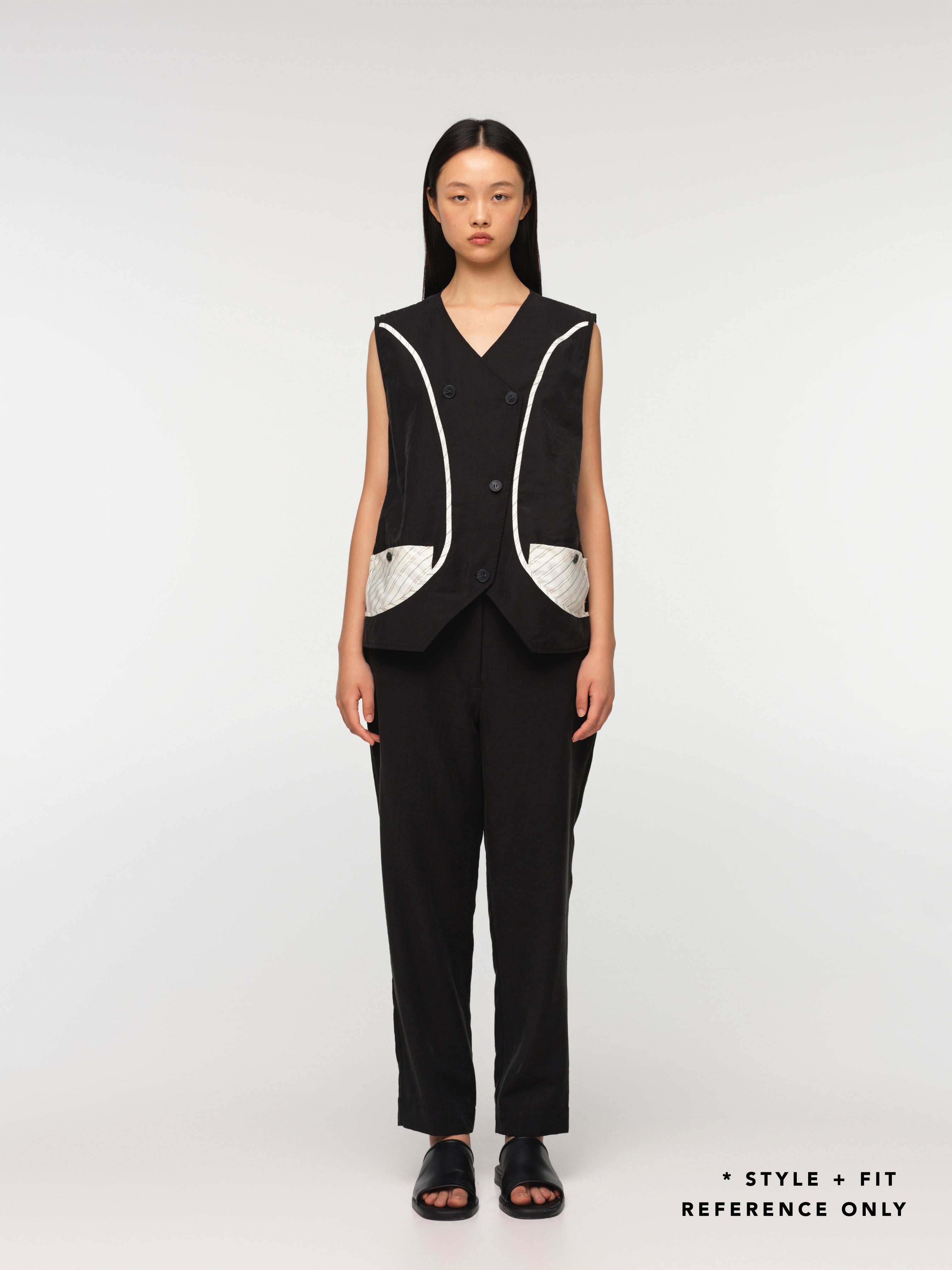 BOTELLA REVERSIBLE WAISTCOAT KHAKI
