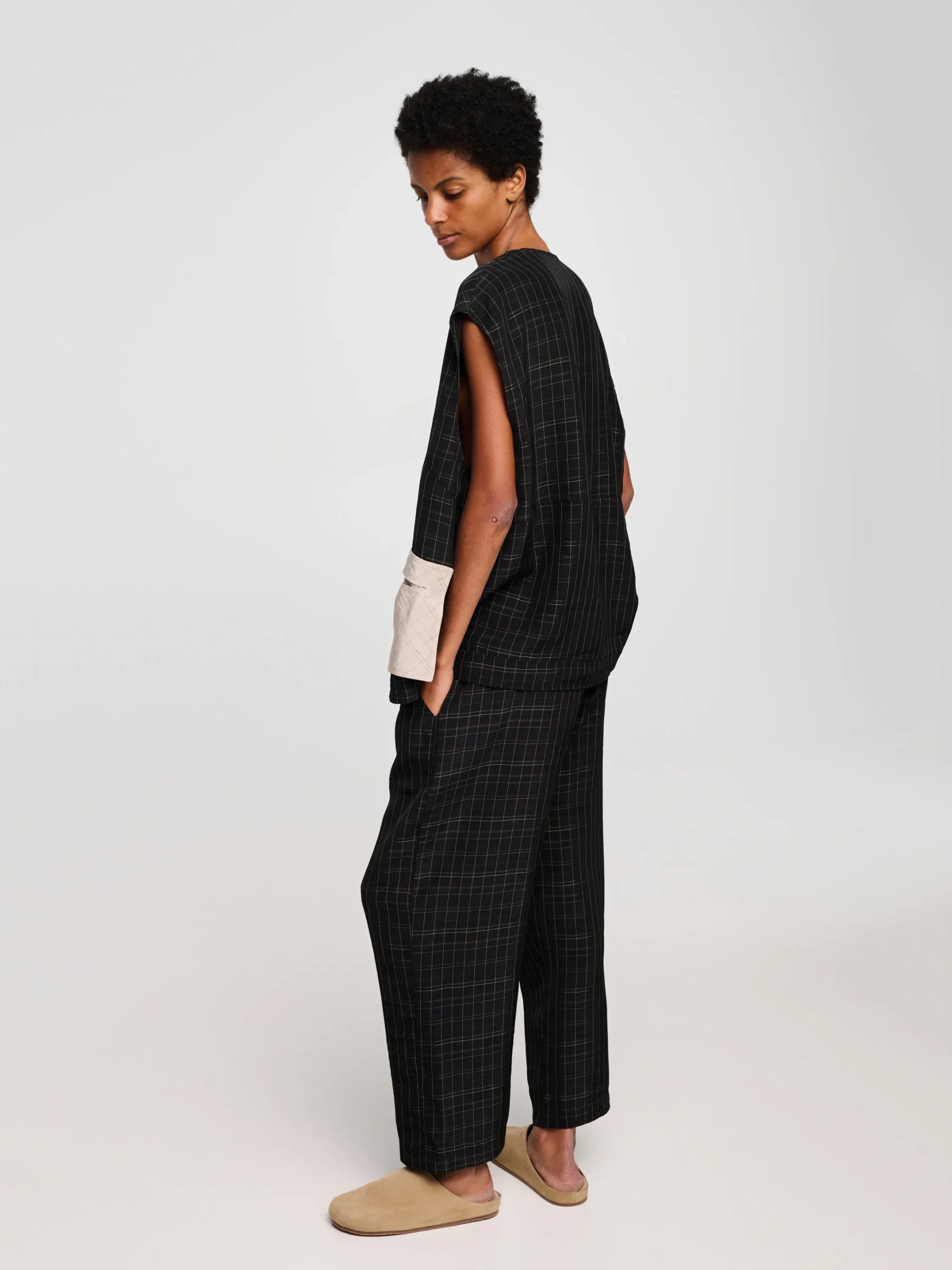 BEBE WAISTCOAT BLACK