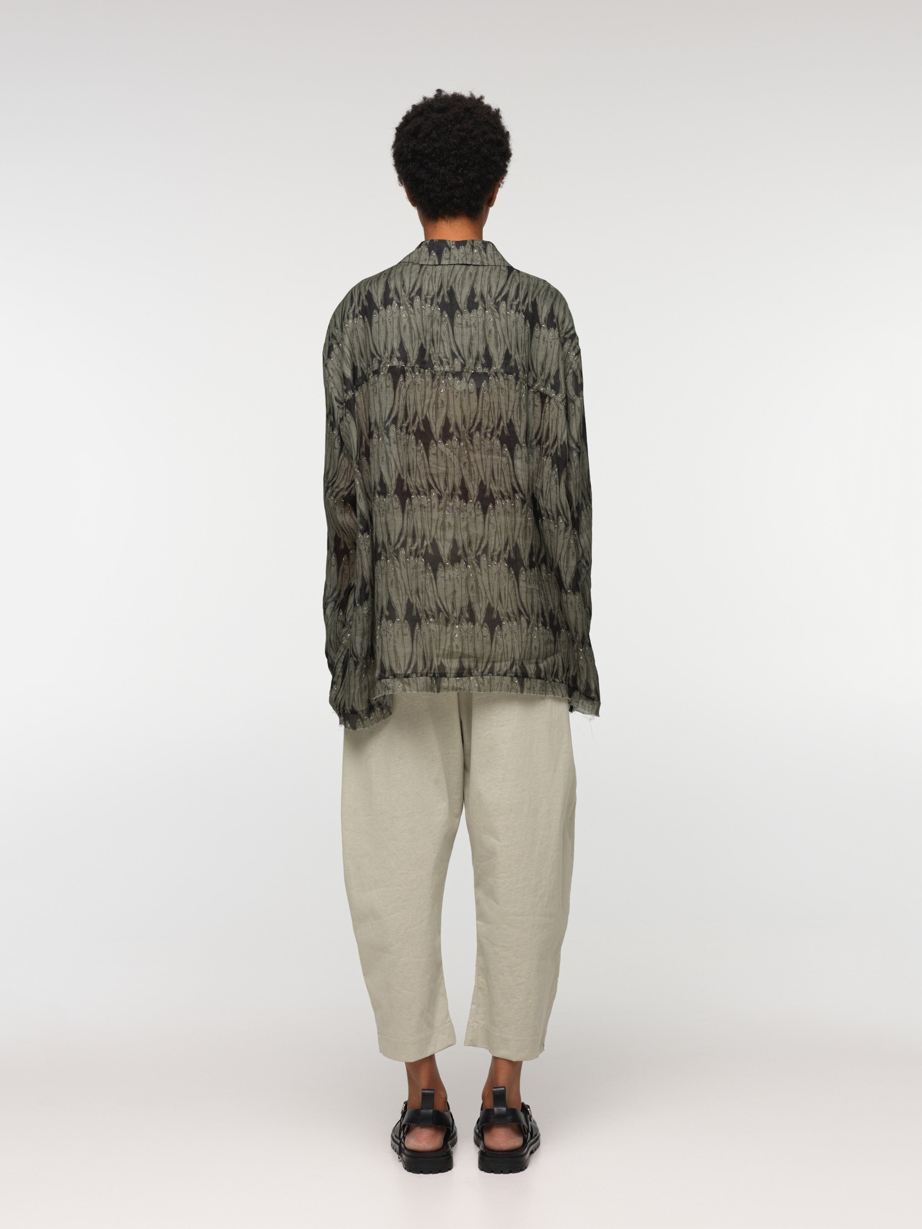 HORMIGA SHIRT KHAKI SARDINE