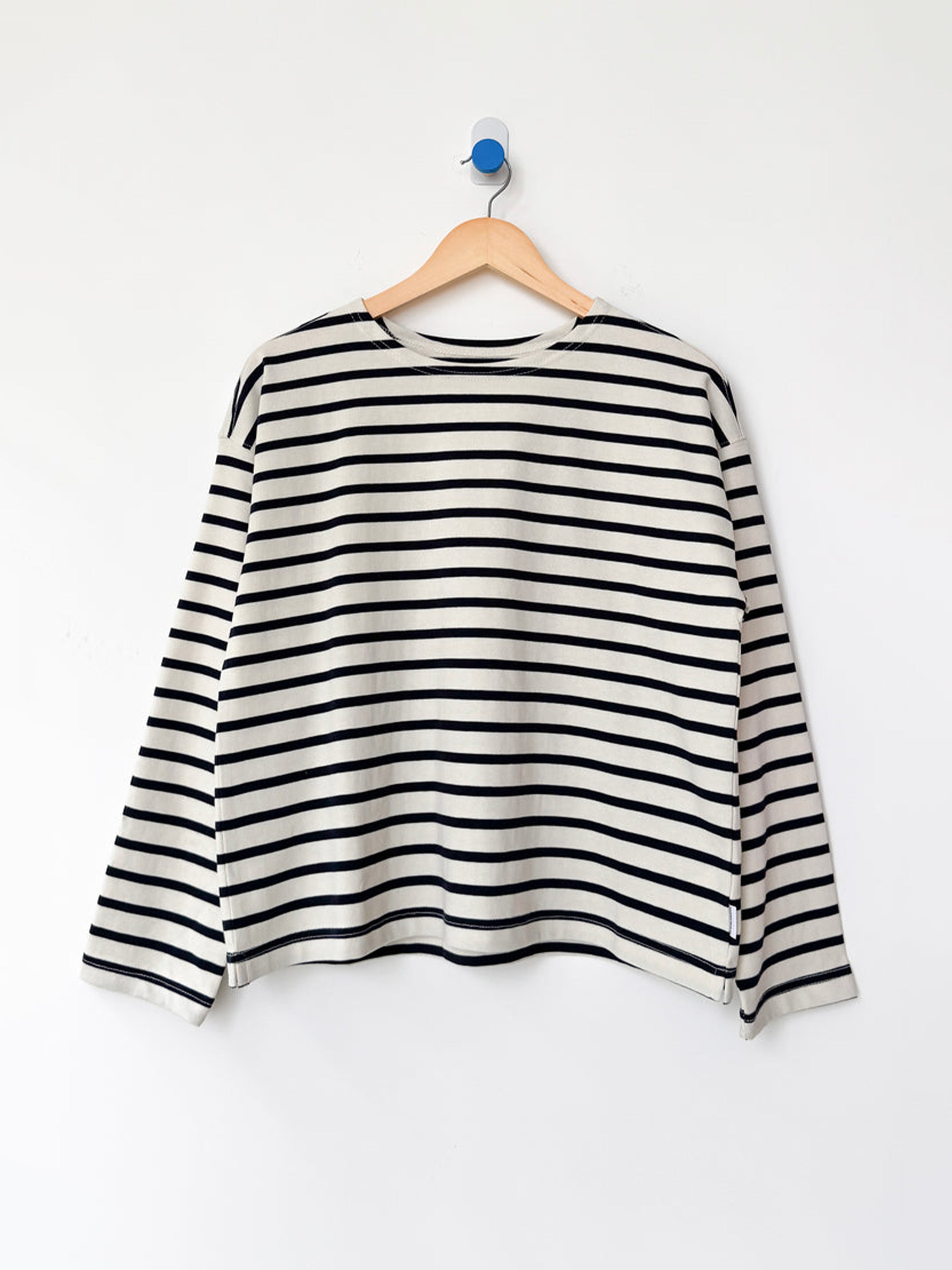 SAILOR TOP NAVY STRIPE
