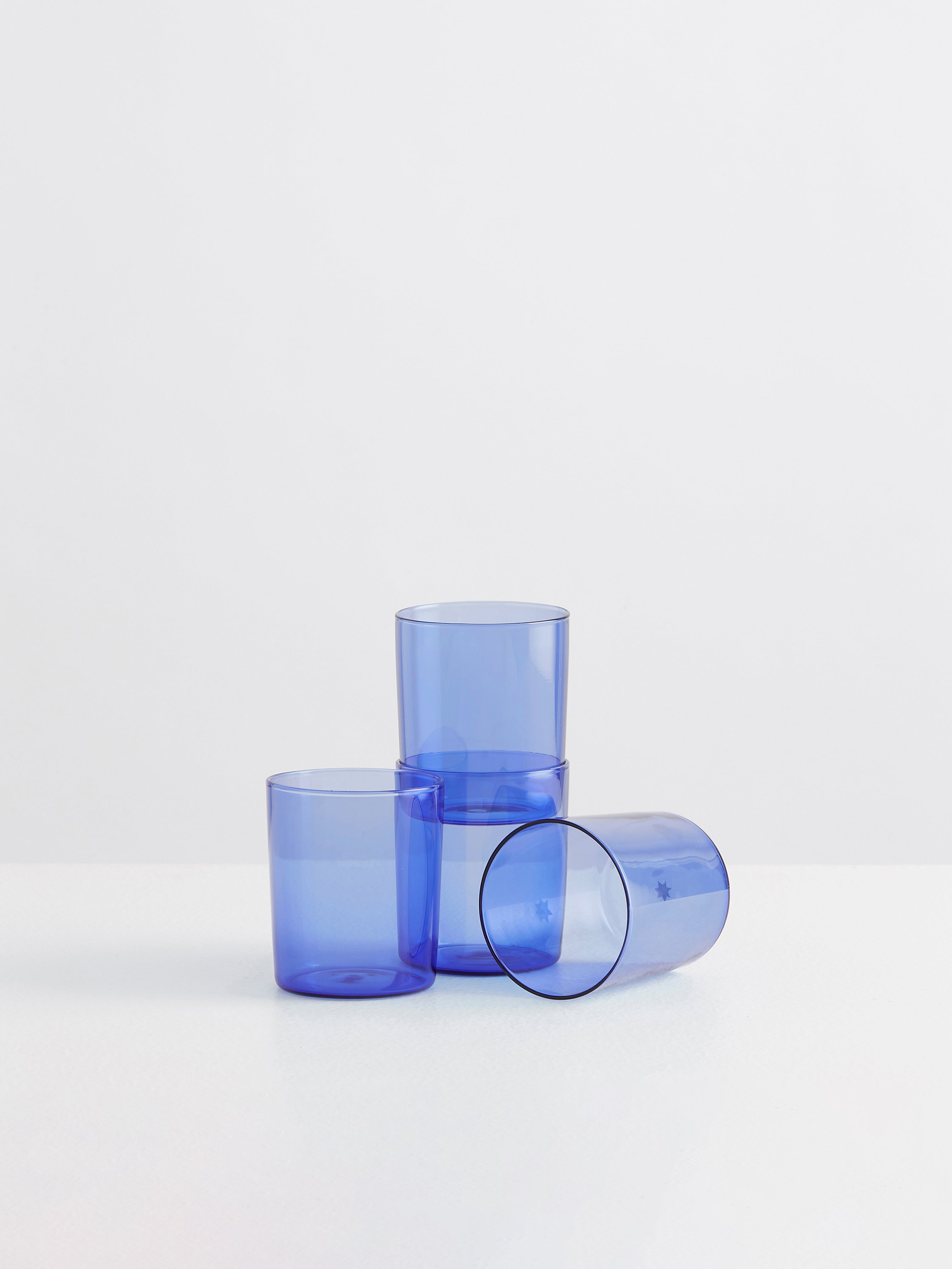 LARGE GOBELETS AZURE (SET OF 4)