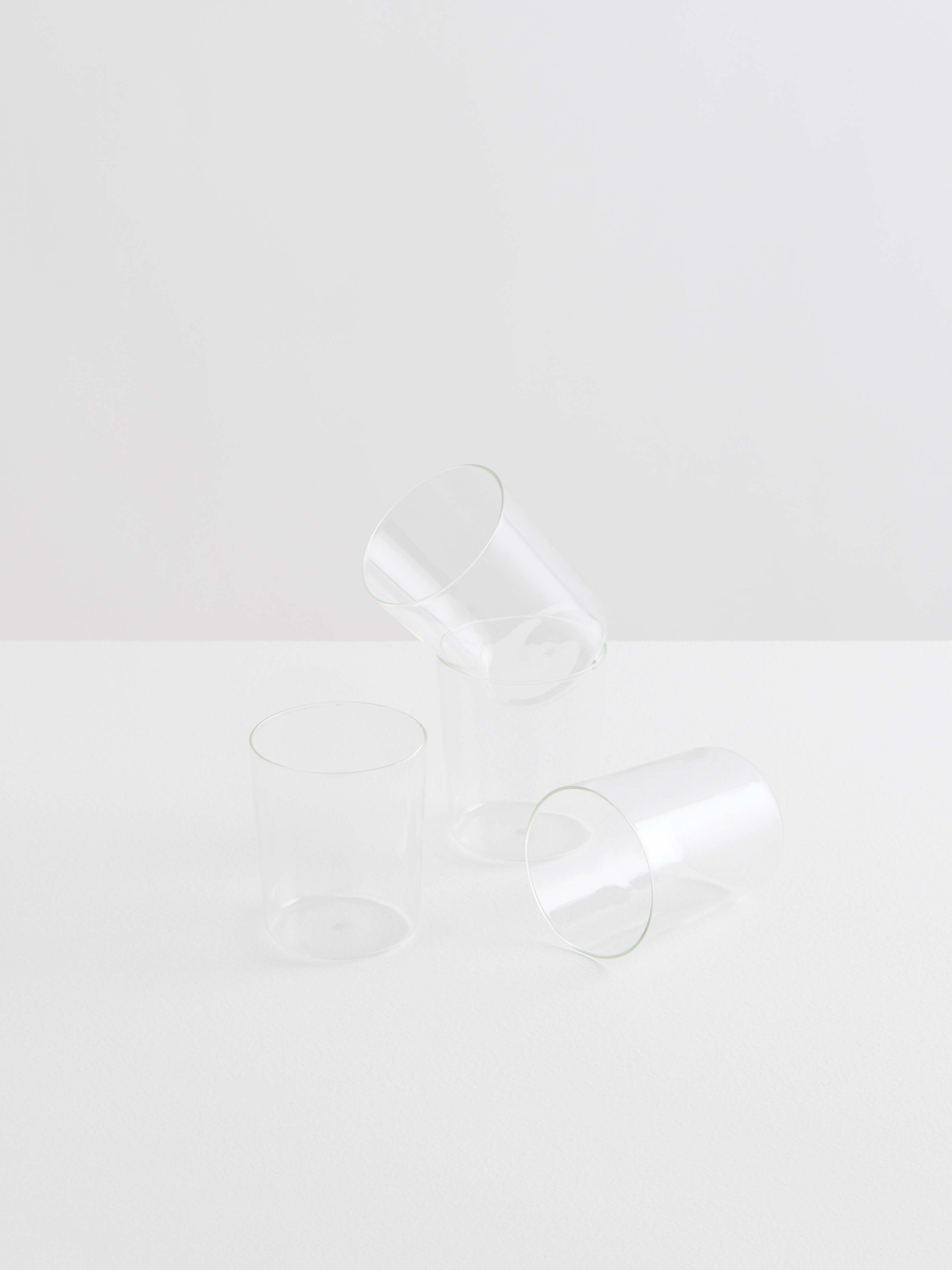 LARGE GOBLETS CLEAR (SET OF 4)
