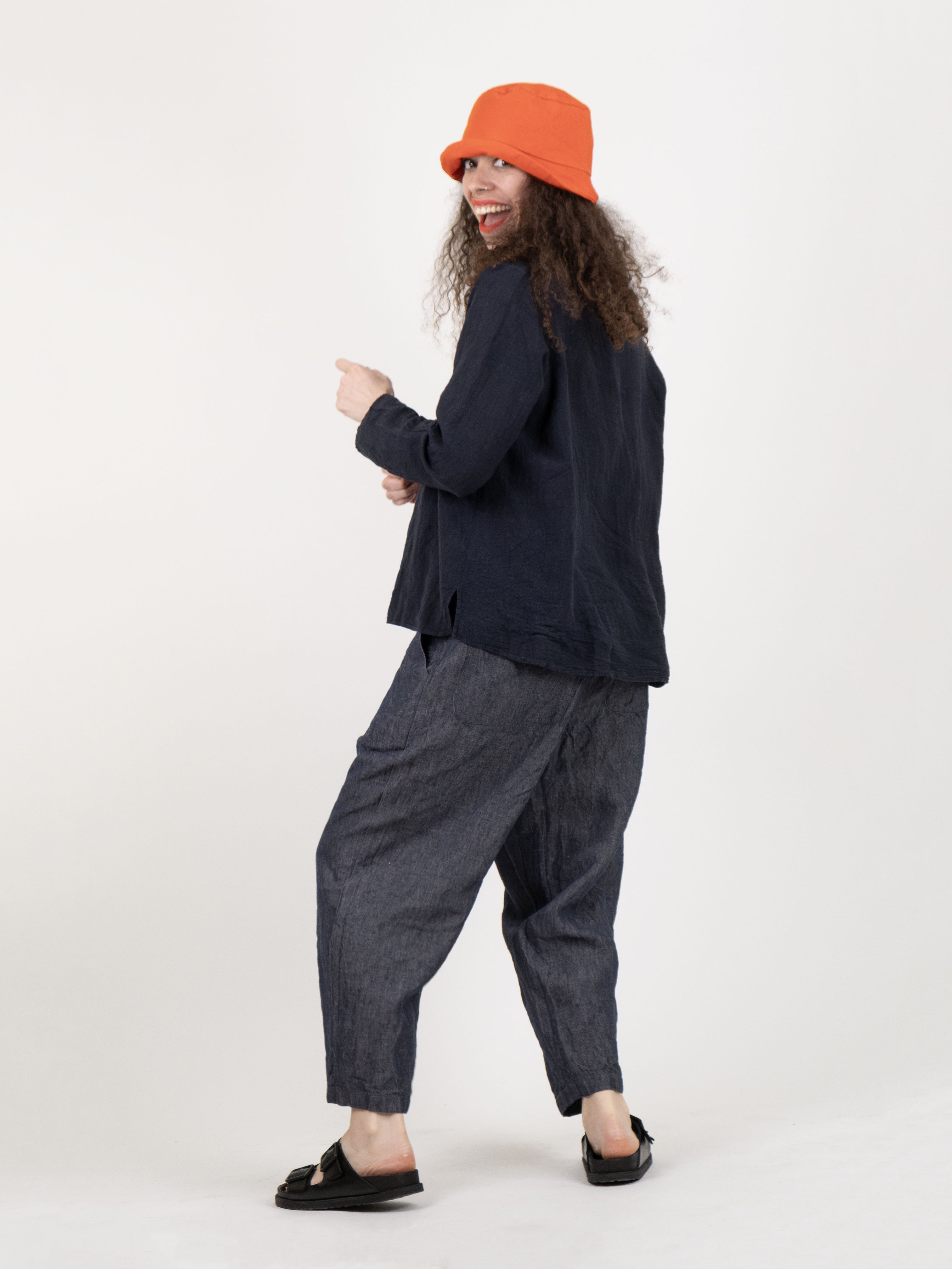 LIJIAN WORKERS PANT DENIM