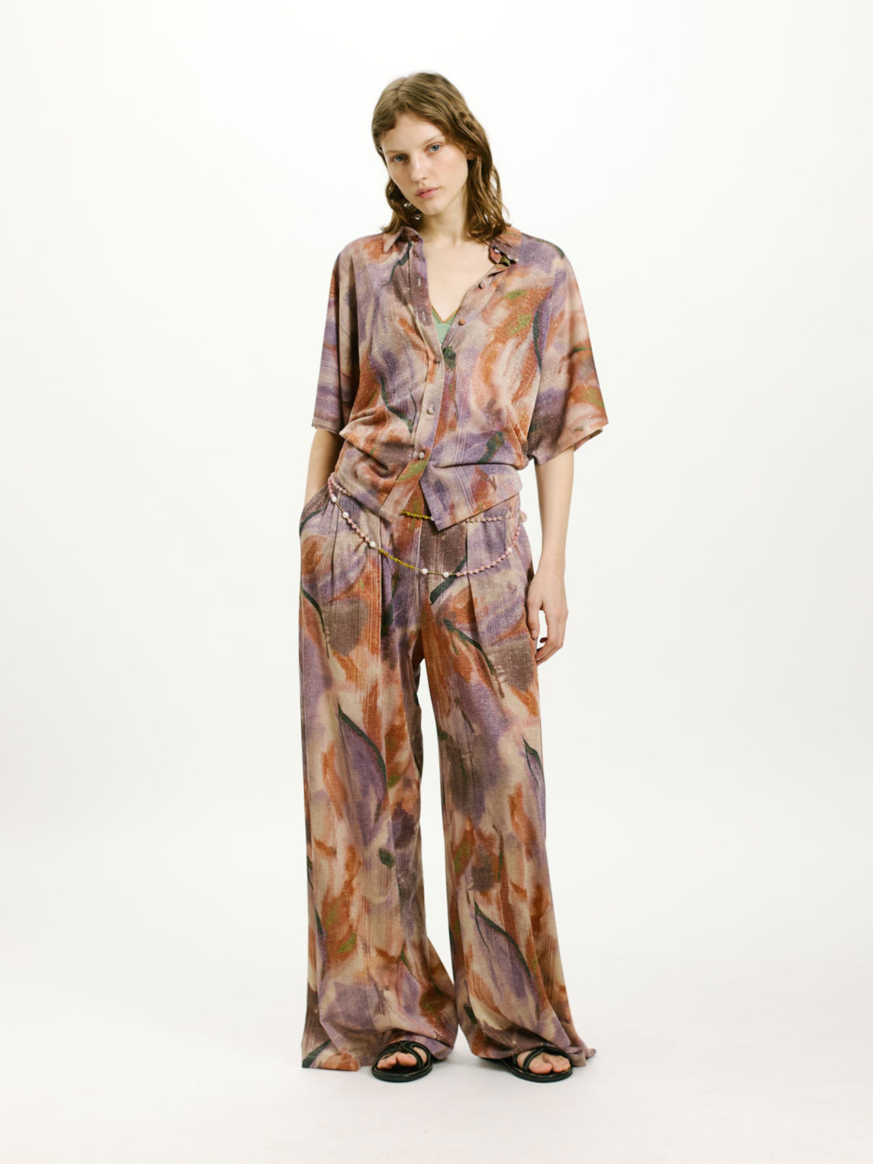 BROOKLYN LUREX SHIRT MULTICOLOUR