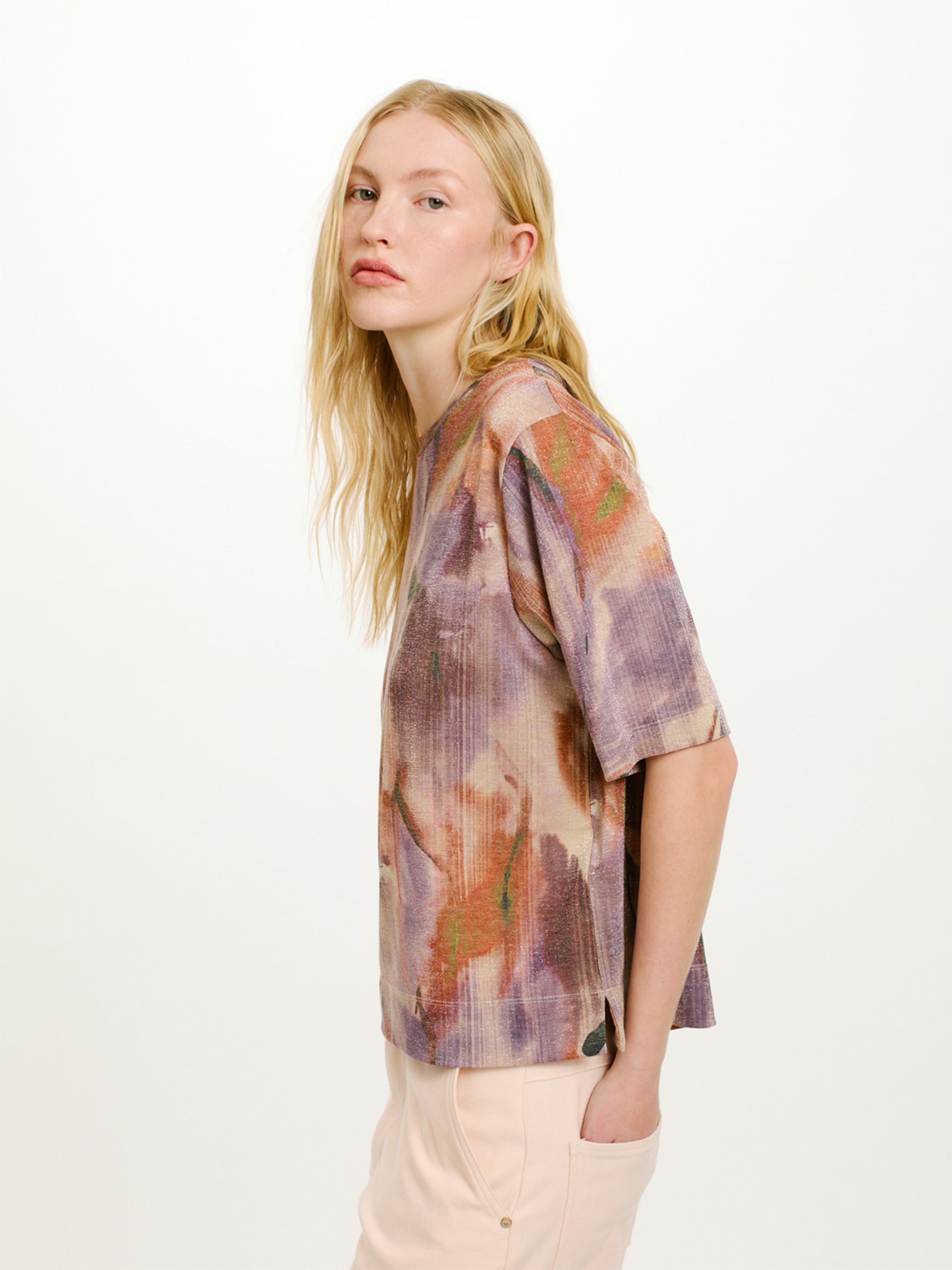IORA LUREX TEE MULTICOLOUR