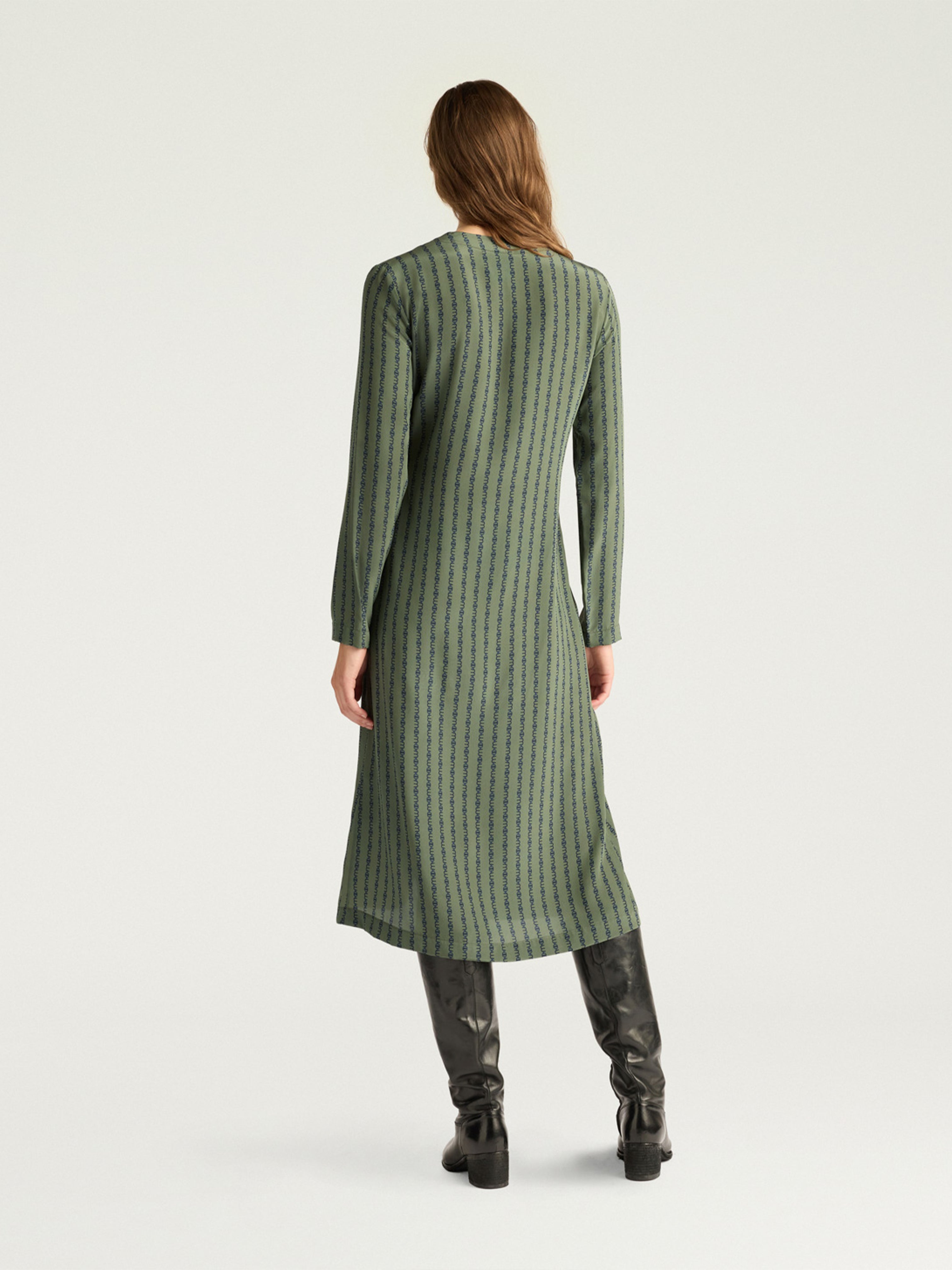 LAVANDER DRESS VERDE/BLU
