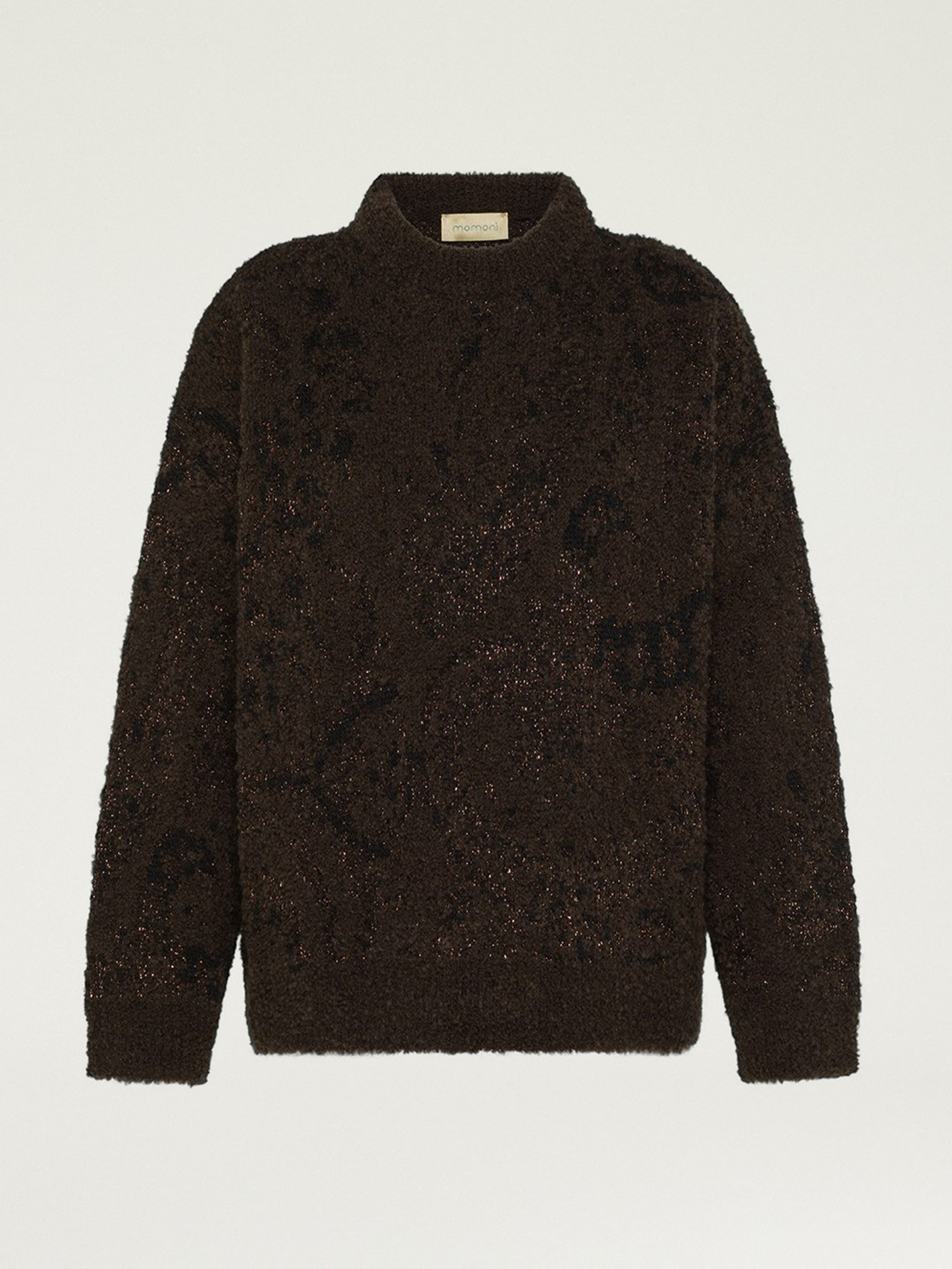 STELLA JACQUARD SWEATER CHOCOLATE