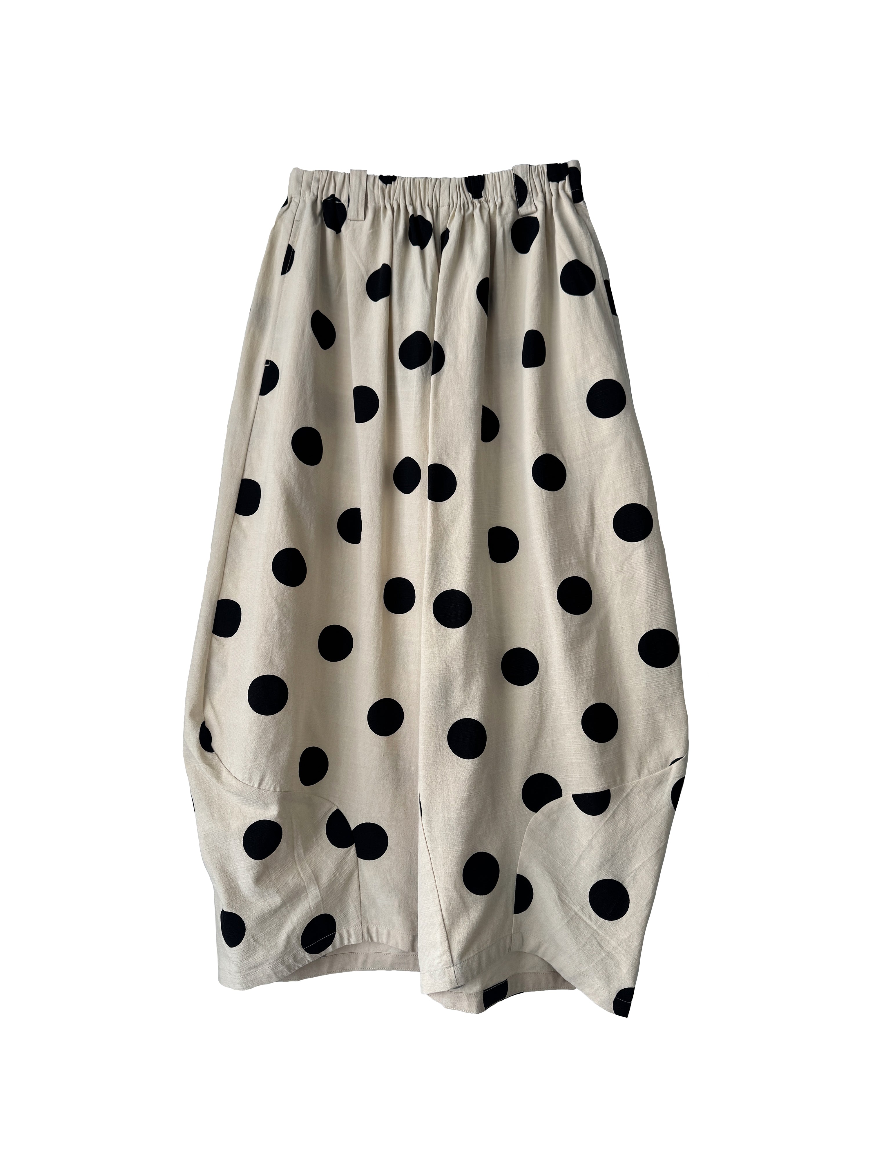 SPOT PANT NATURAL/BLACK