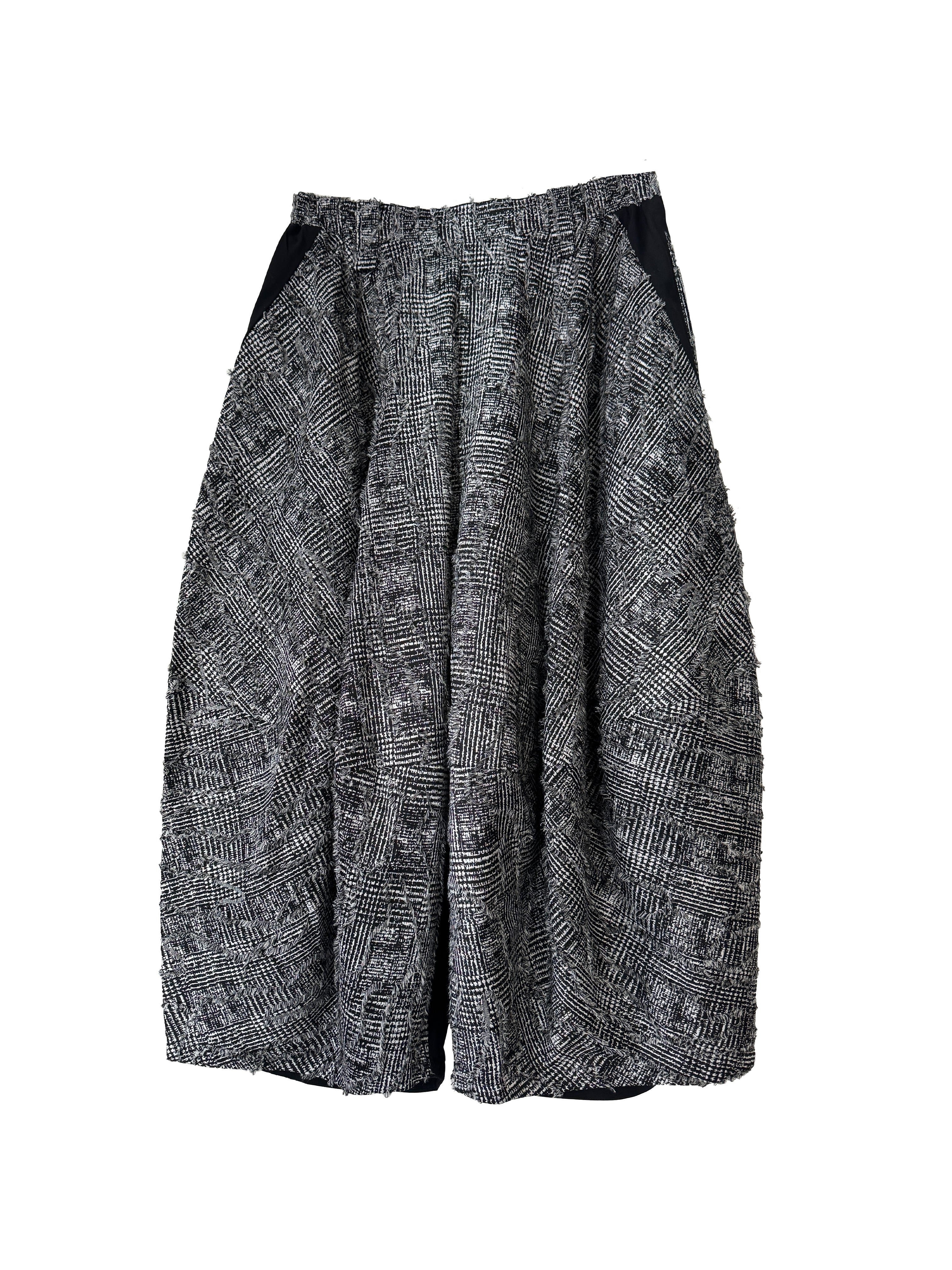 HOUNDSTOOTH PANT BLACK