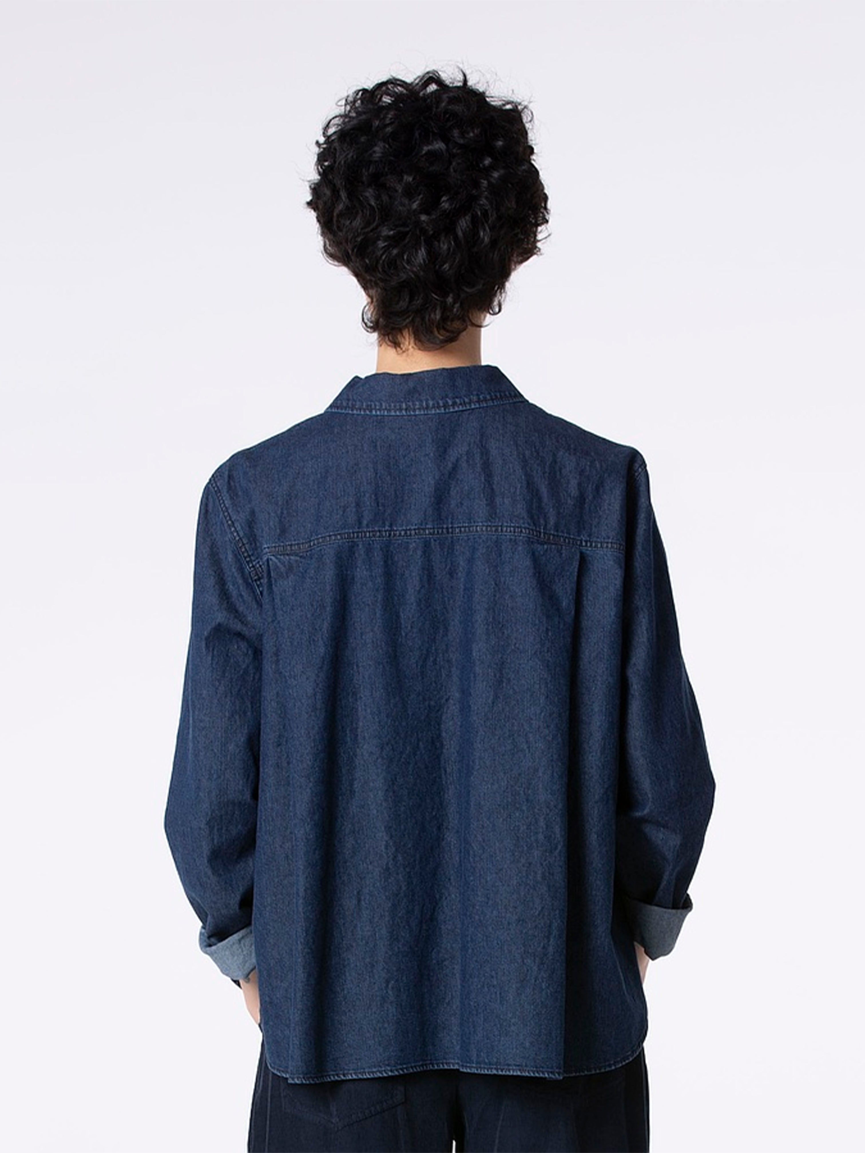 A-LINE SHIRT WASH DENIM