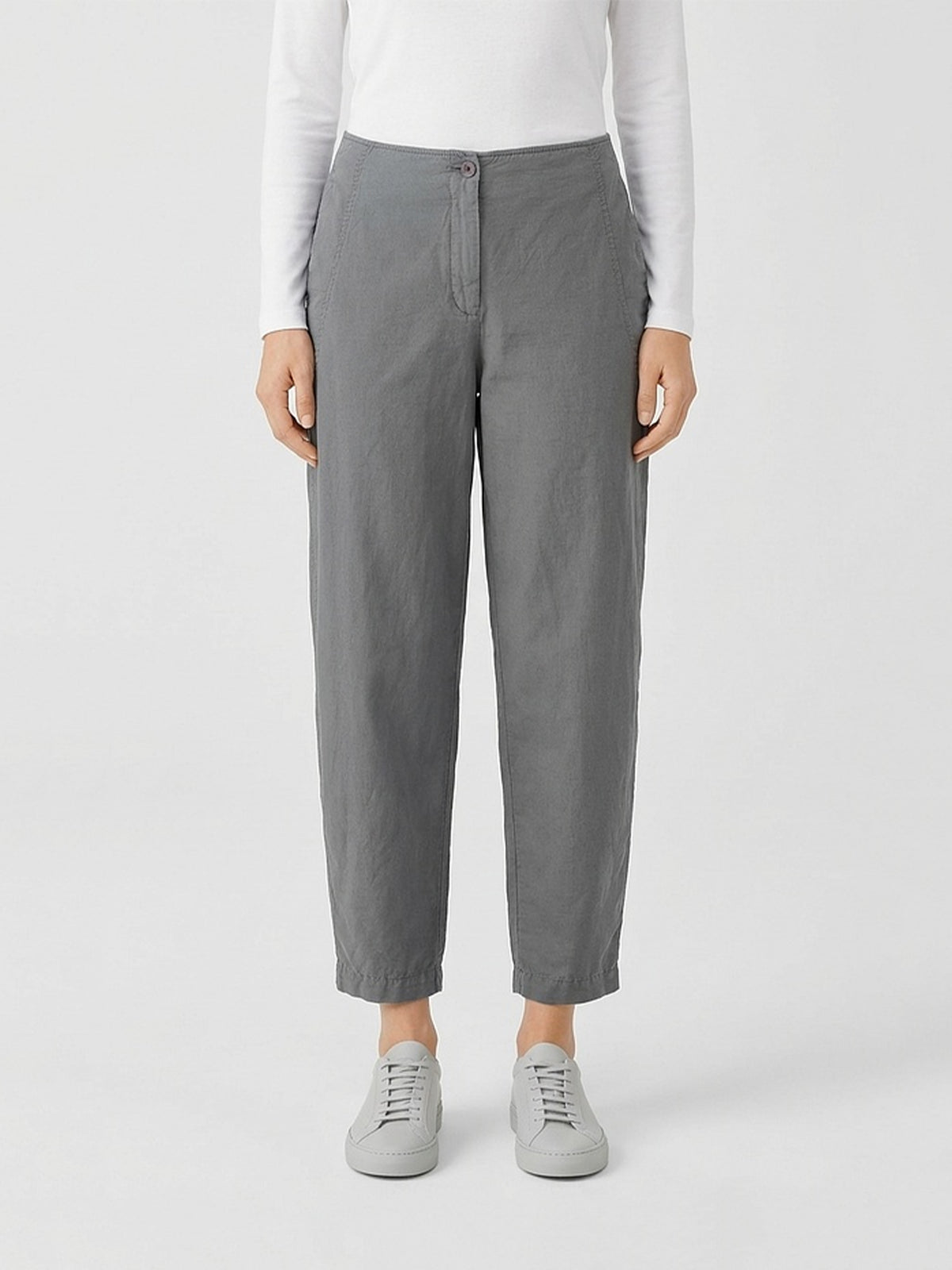 LINEN COTTON PANT 636 CAVE