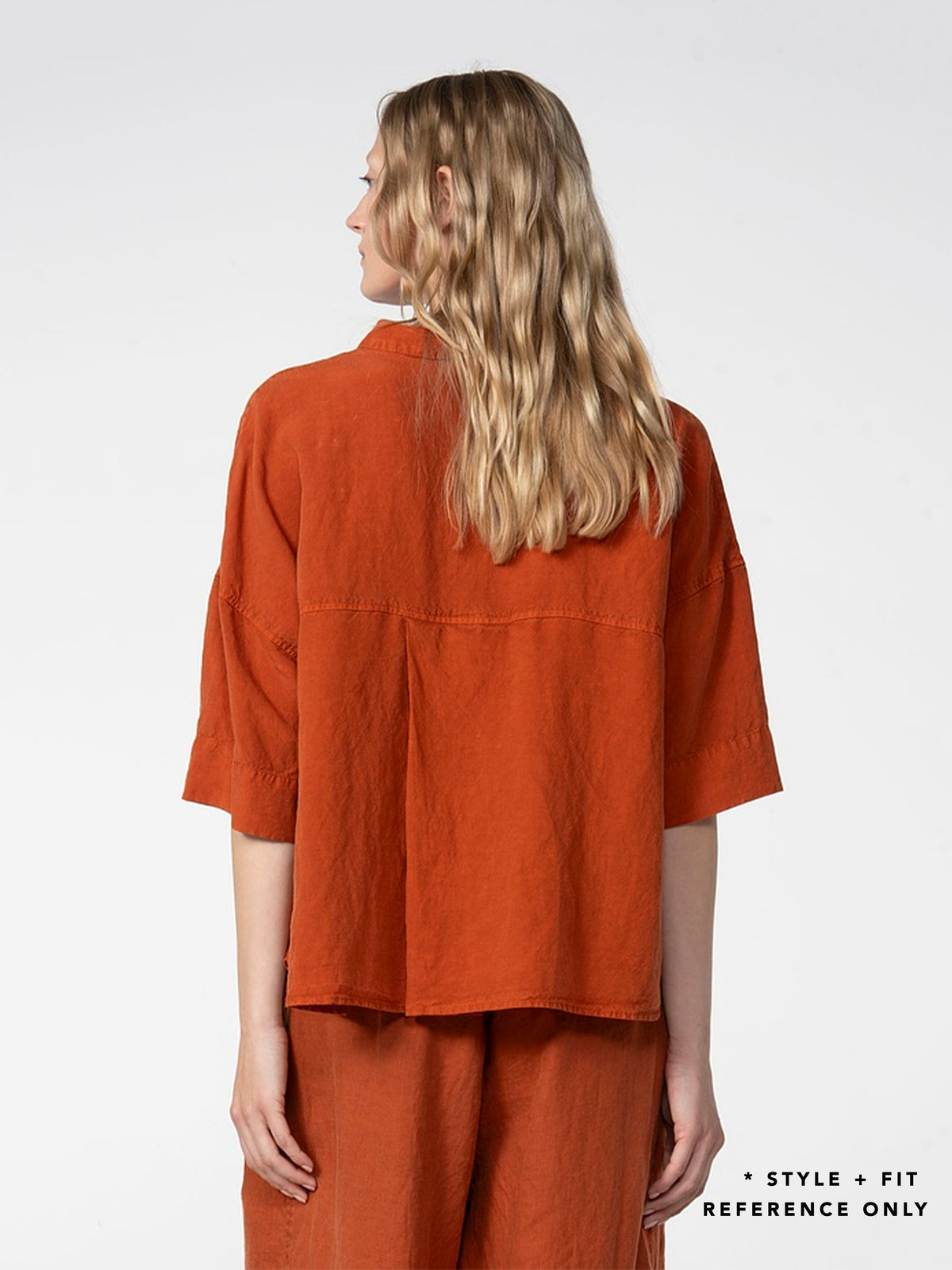 LINEN TENCEL SHIRT 611 RIVER