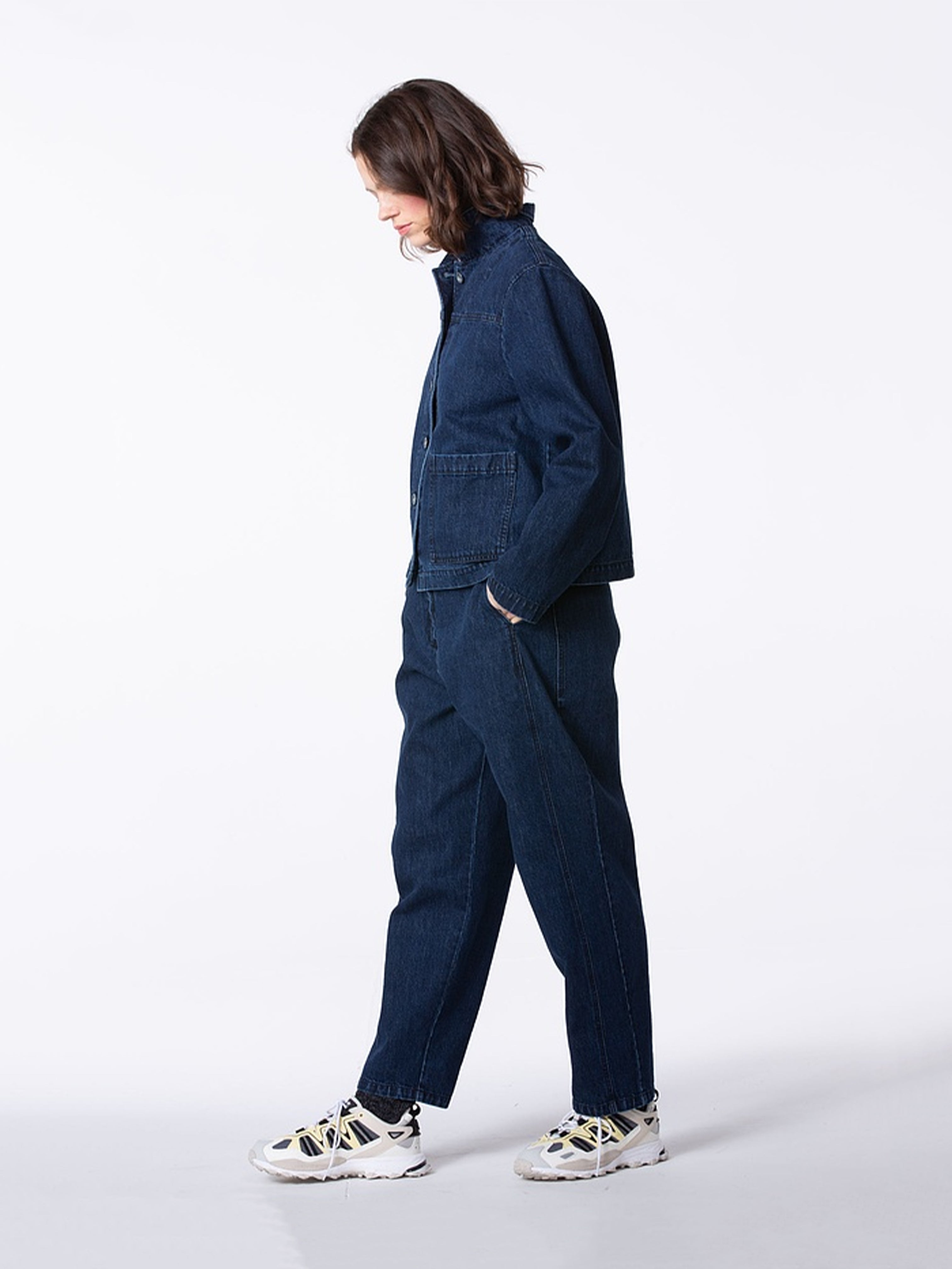 SPORTY DENIM JEAN BLUE WASH