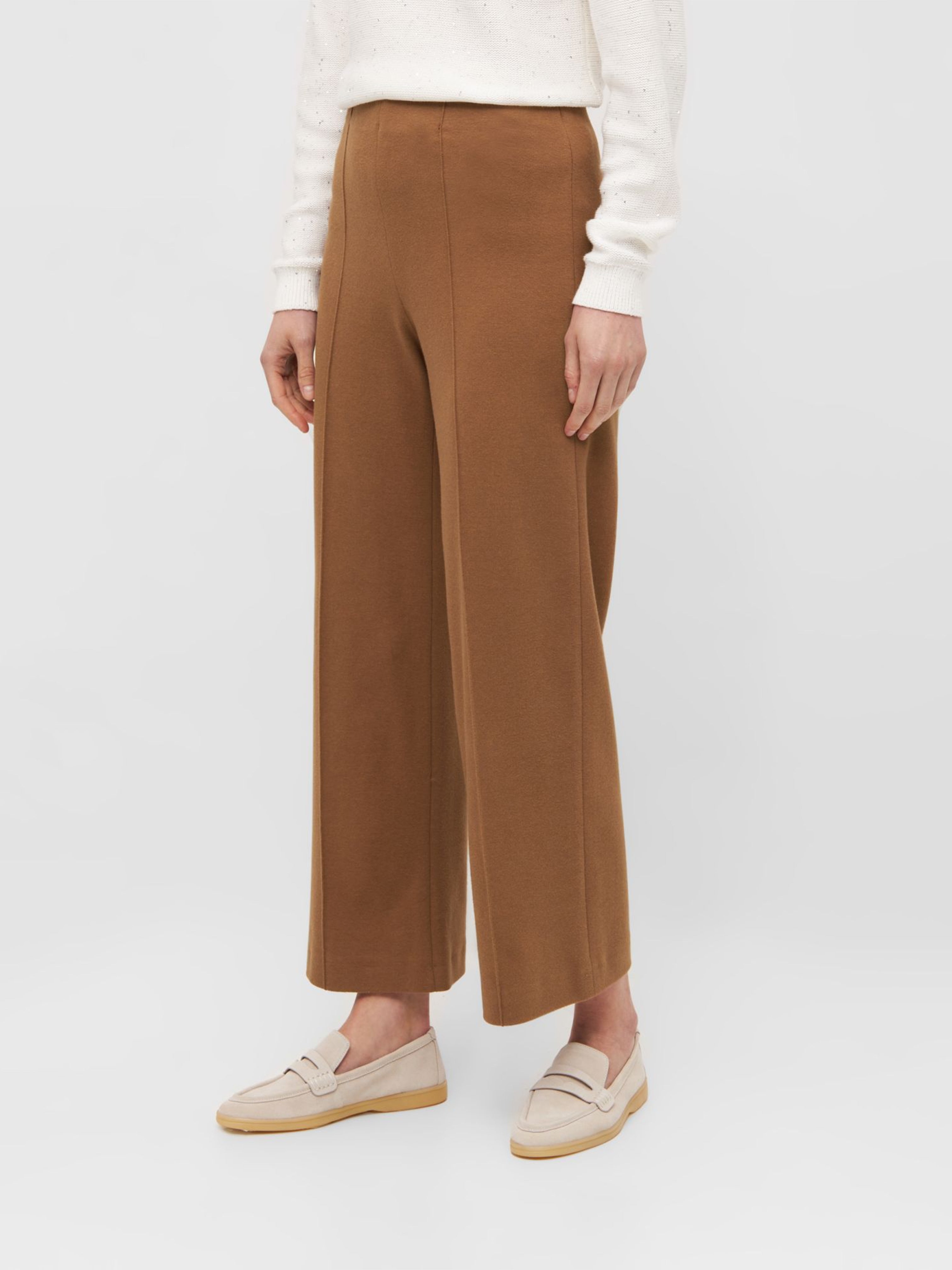 ELAINE 7/8 FLUID FLANNEL TAN