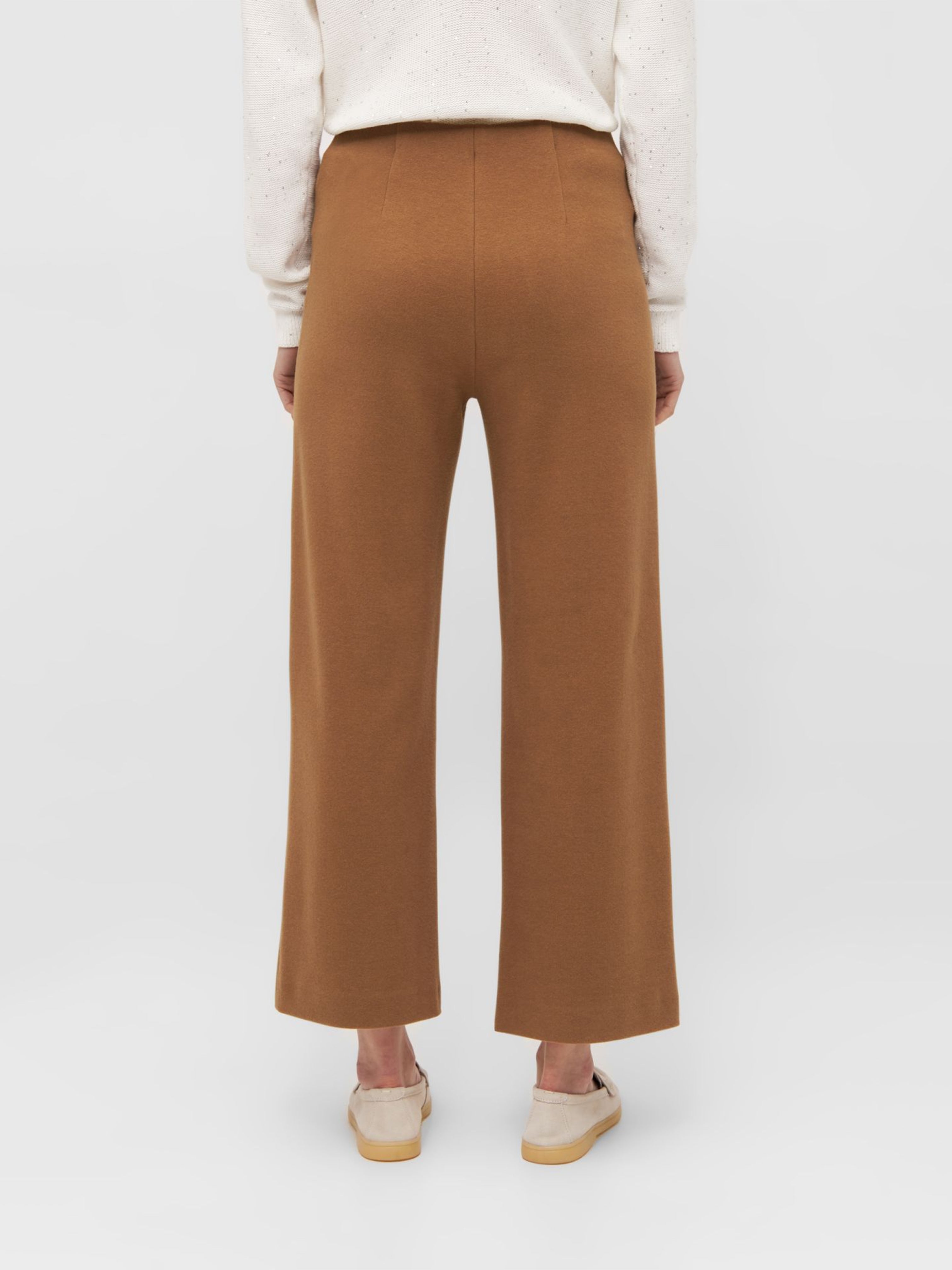 ELAINE 7/8 FLUID FLANNEL TAN