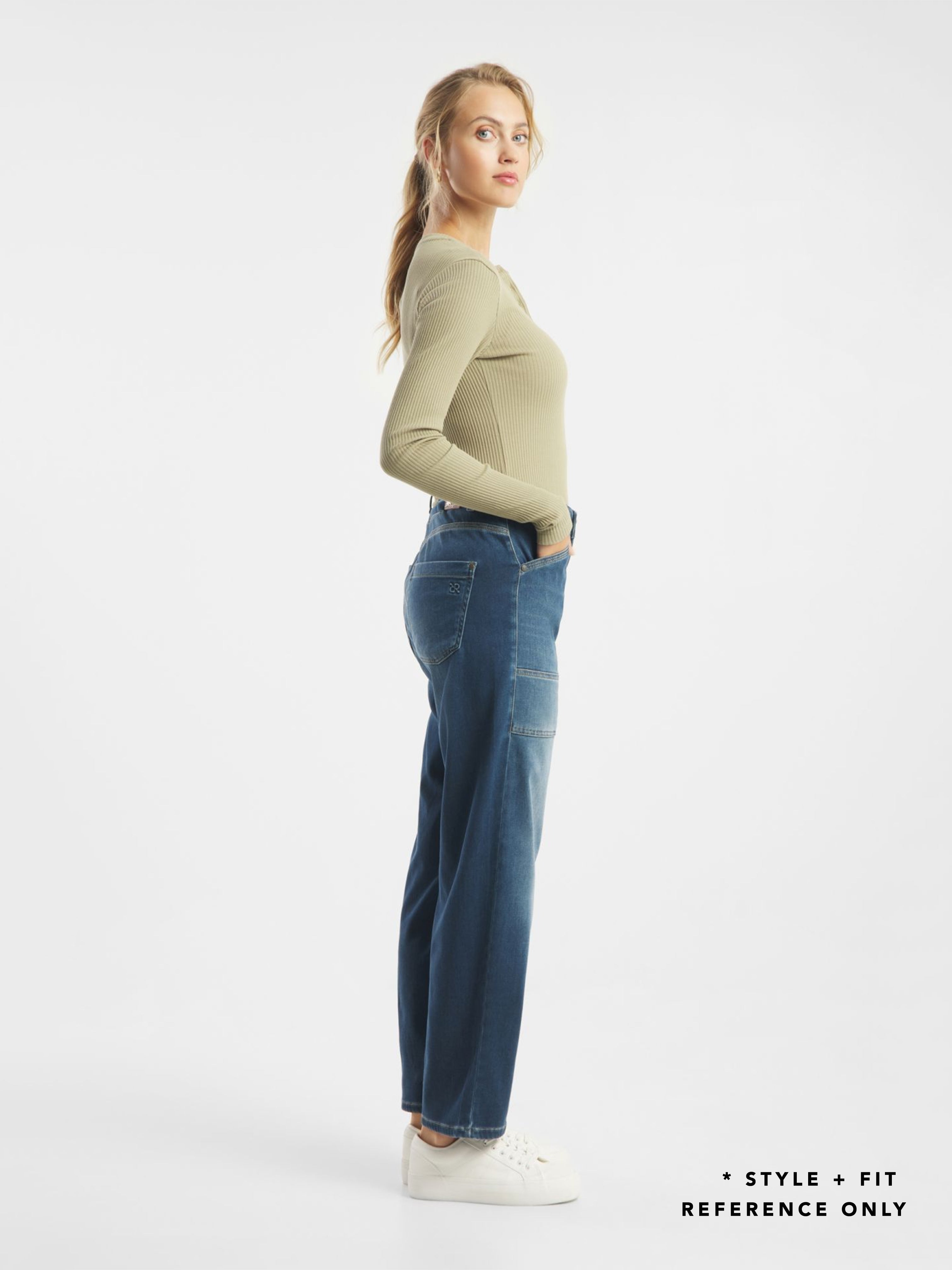 LANI DENIM JEAN BLUE