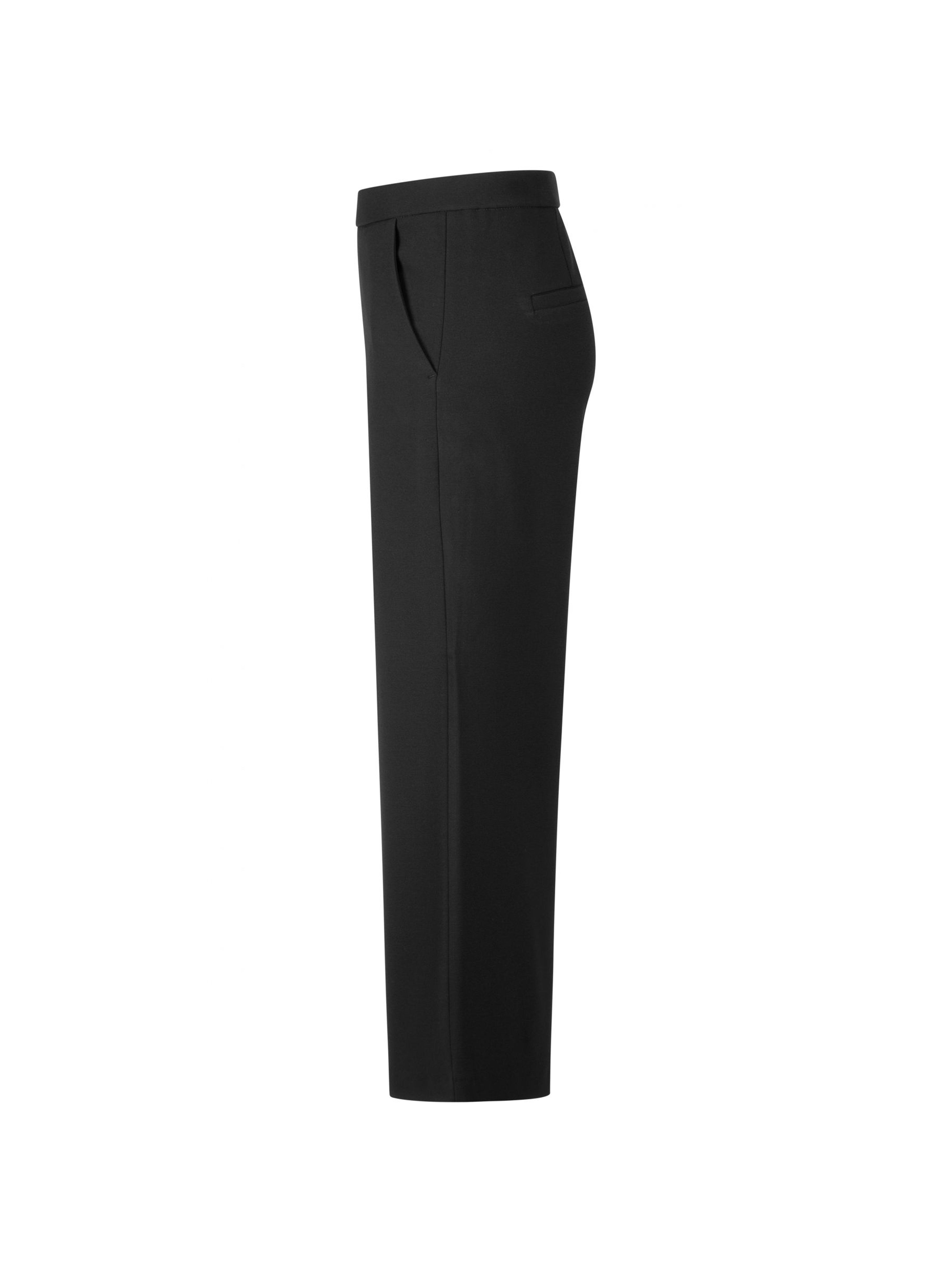 PALINA 6/8 CREPE PANT BLACK