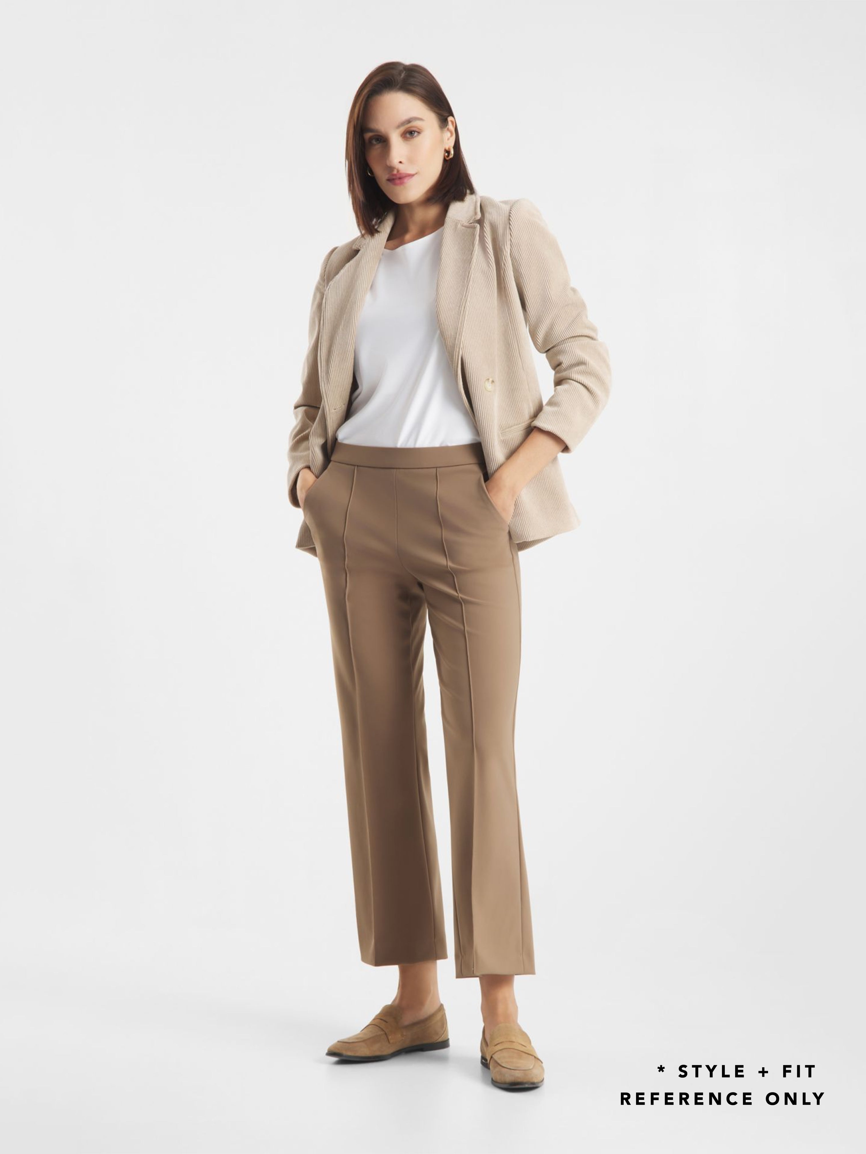 RENEE COSY JERSEY PANT GREY