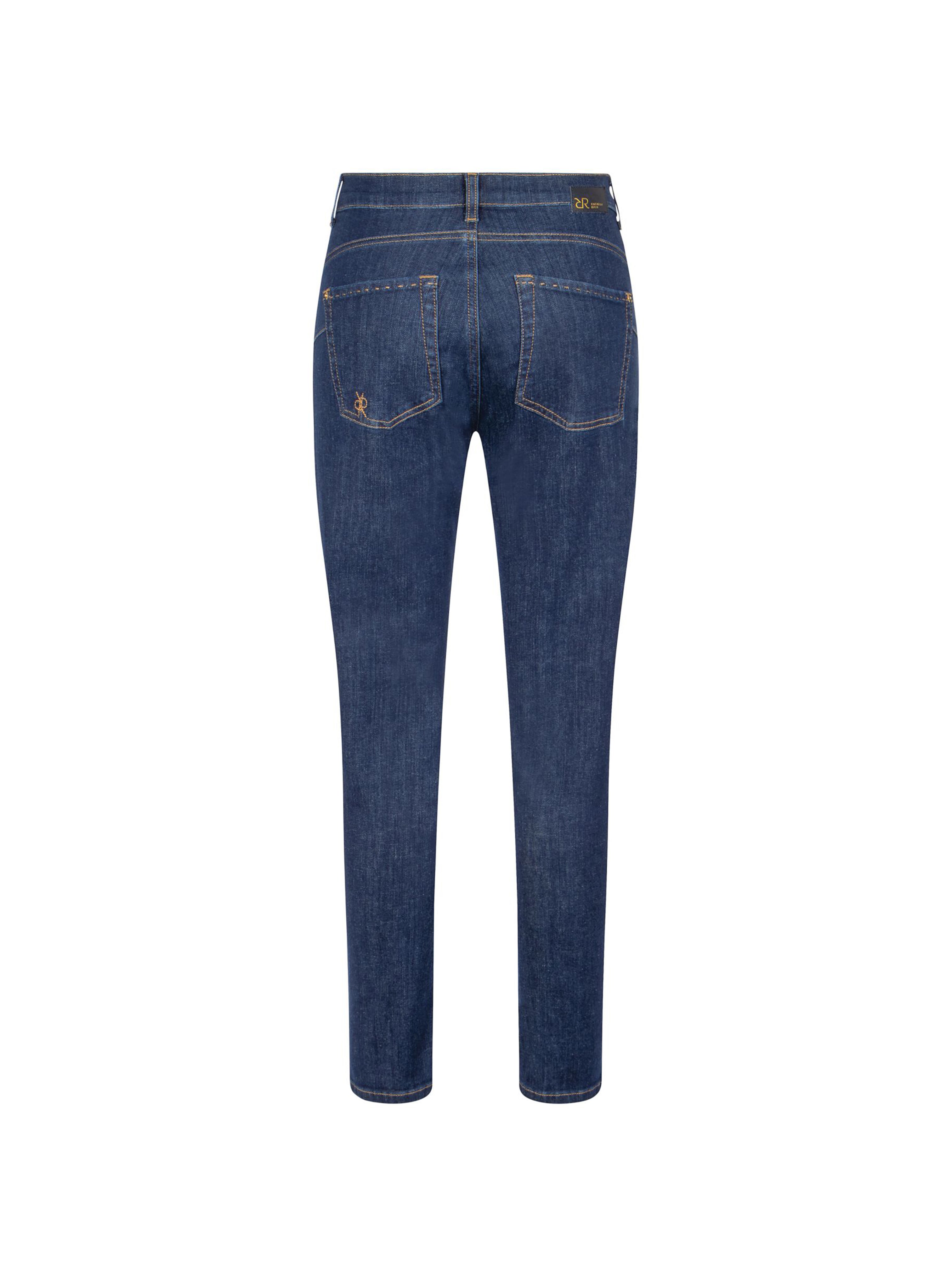 SUZY RING STRETCH DENIM JEAN DARK BLUE