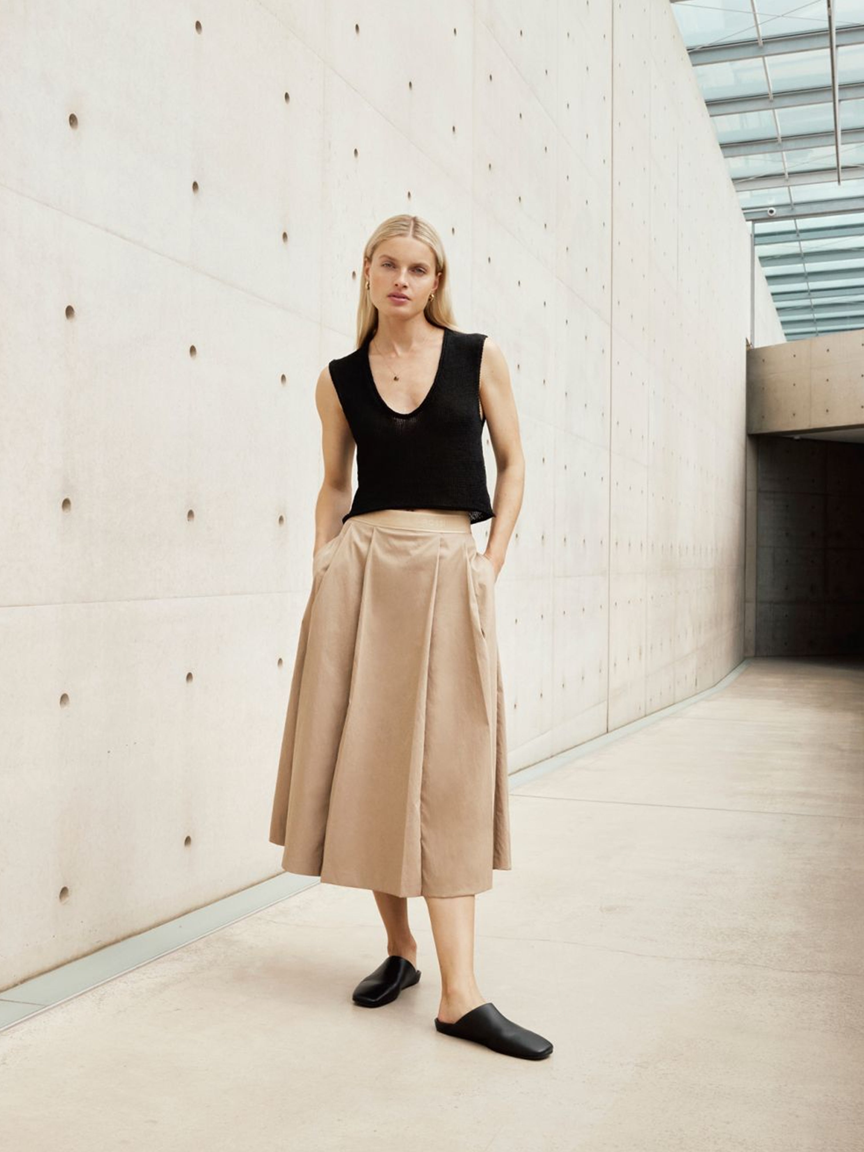 VIVIAN SKIRT TOFFEE