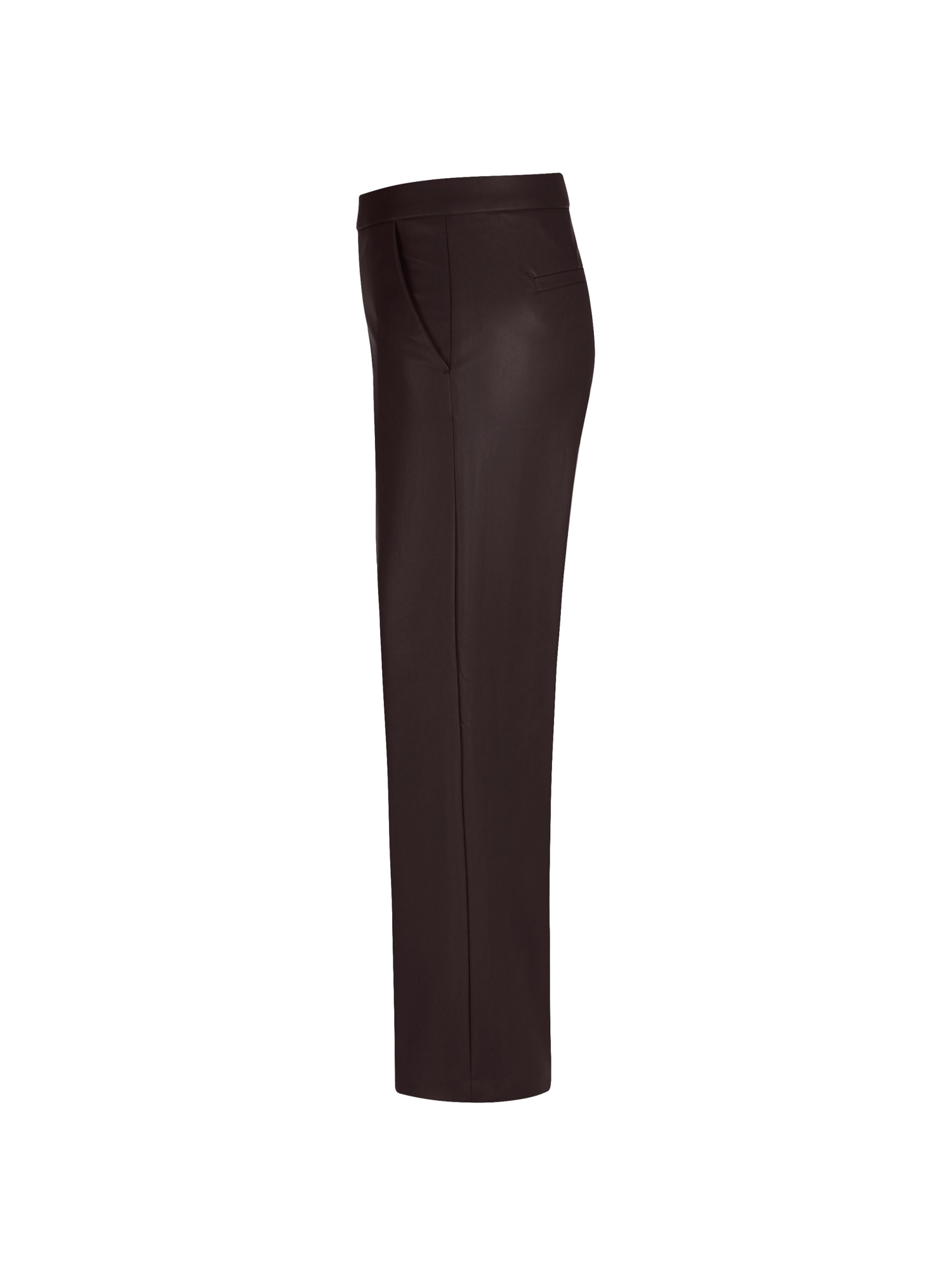 PALINA 6/8 VEGAN LEATHER PANT TABAC / TOBACCO