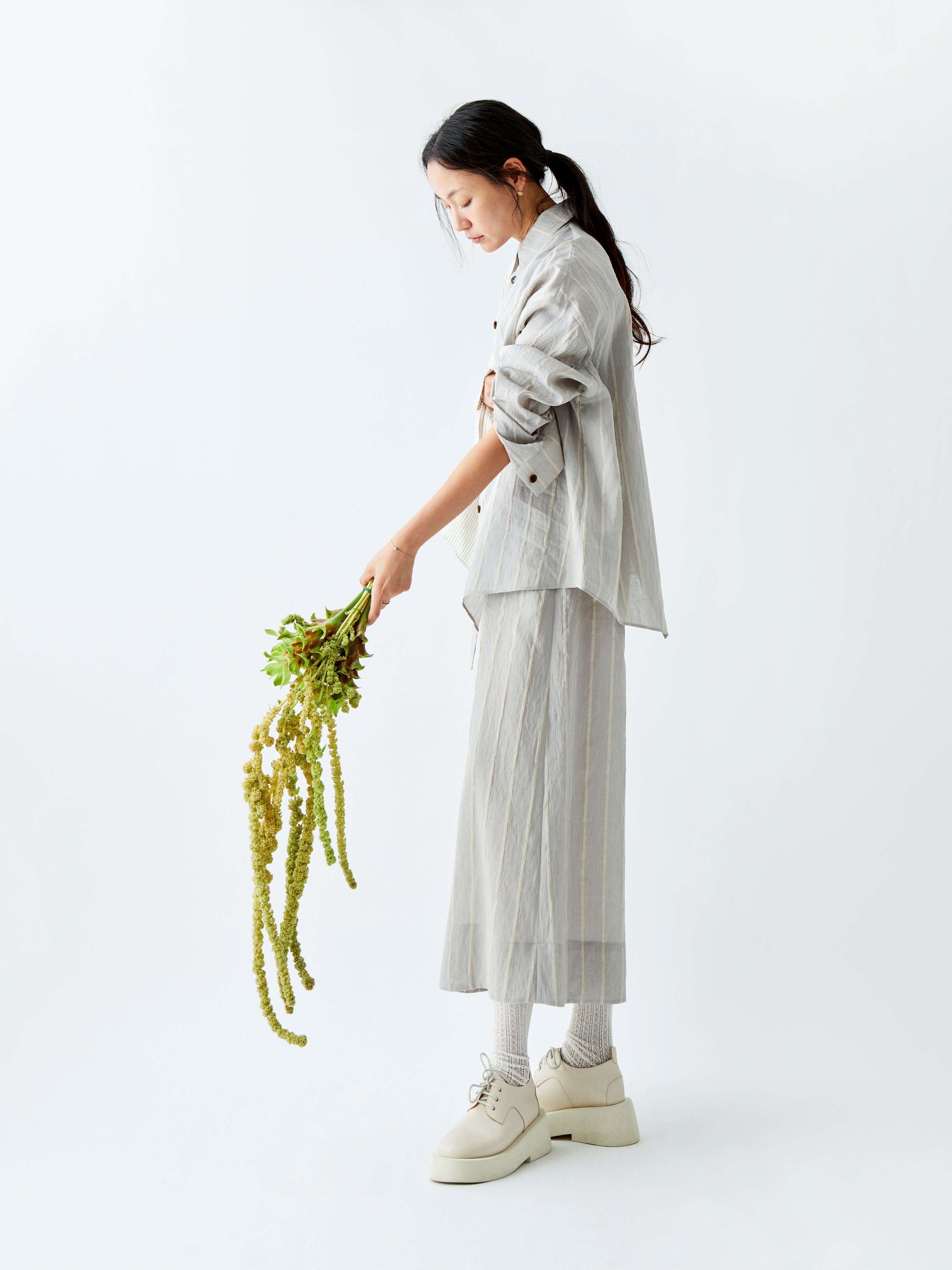 PANT PL090 GREY STRIPE