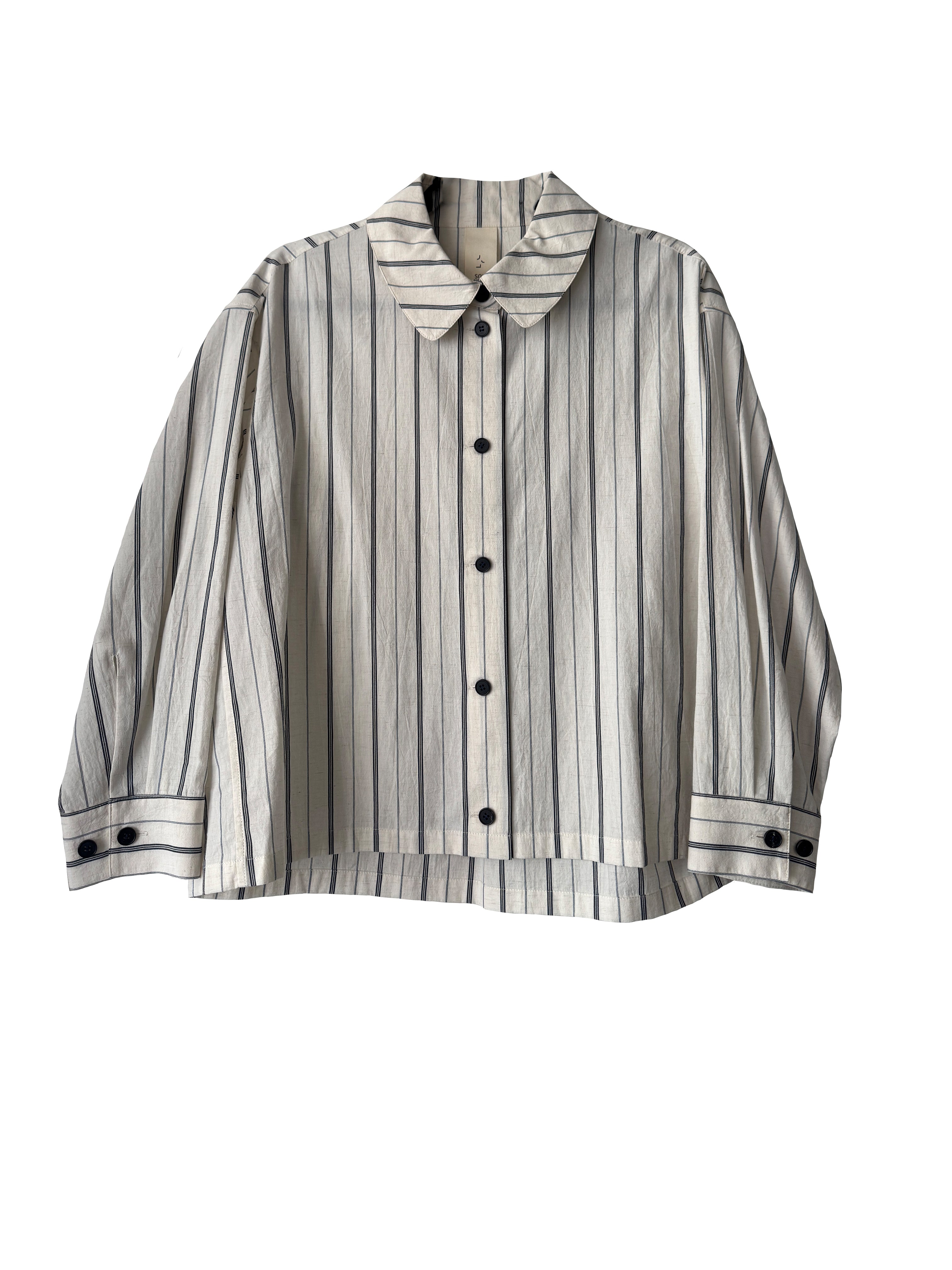 SHIRT BC060 WINTER WHITE STRIPE