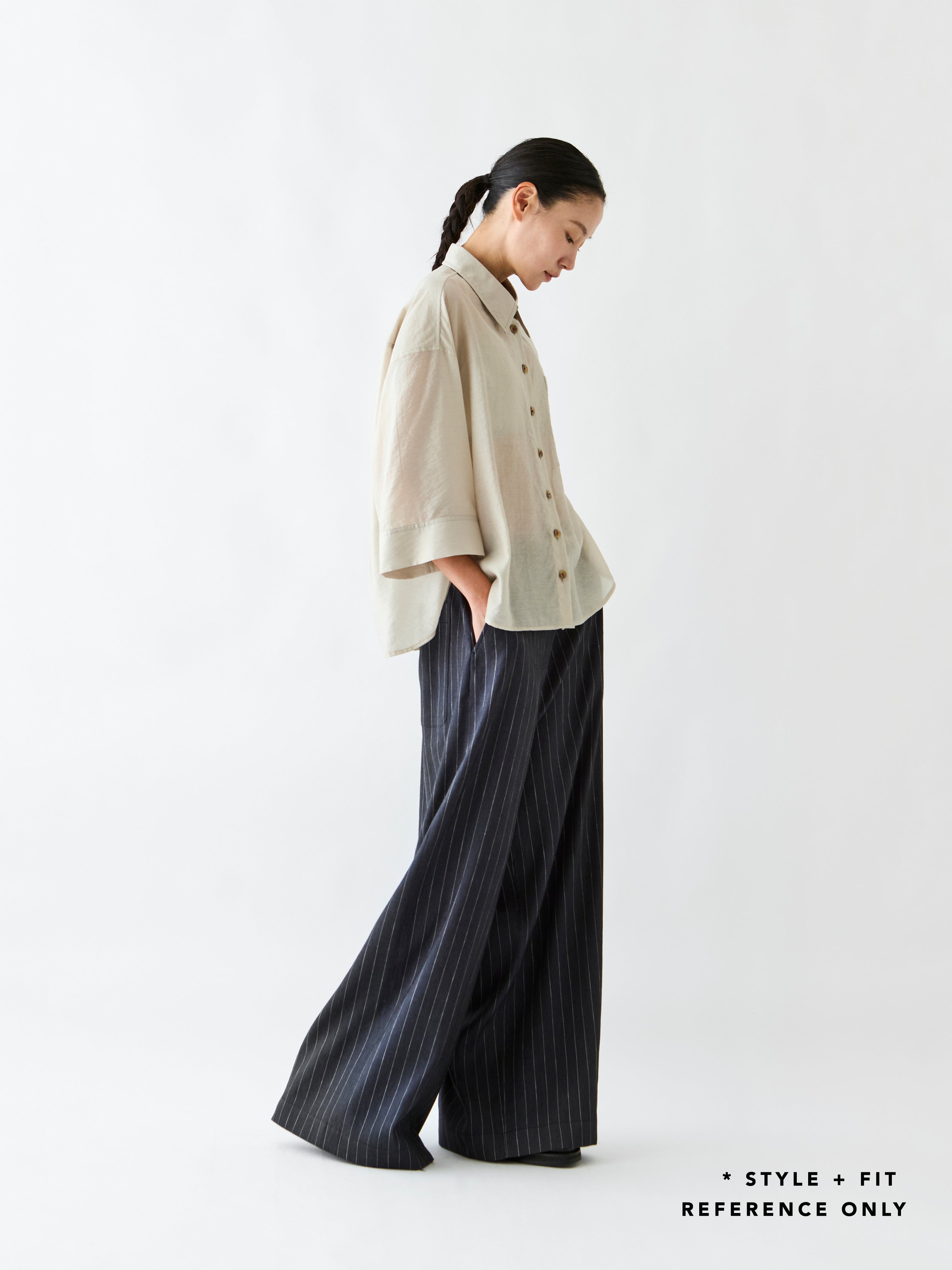 BL150 RELAXED SHIRT BLACK