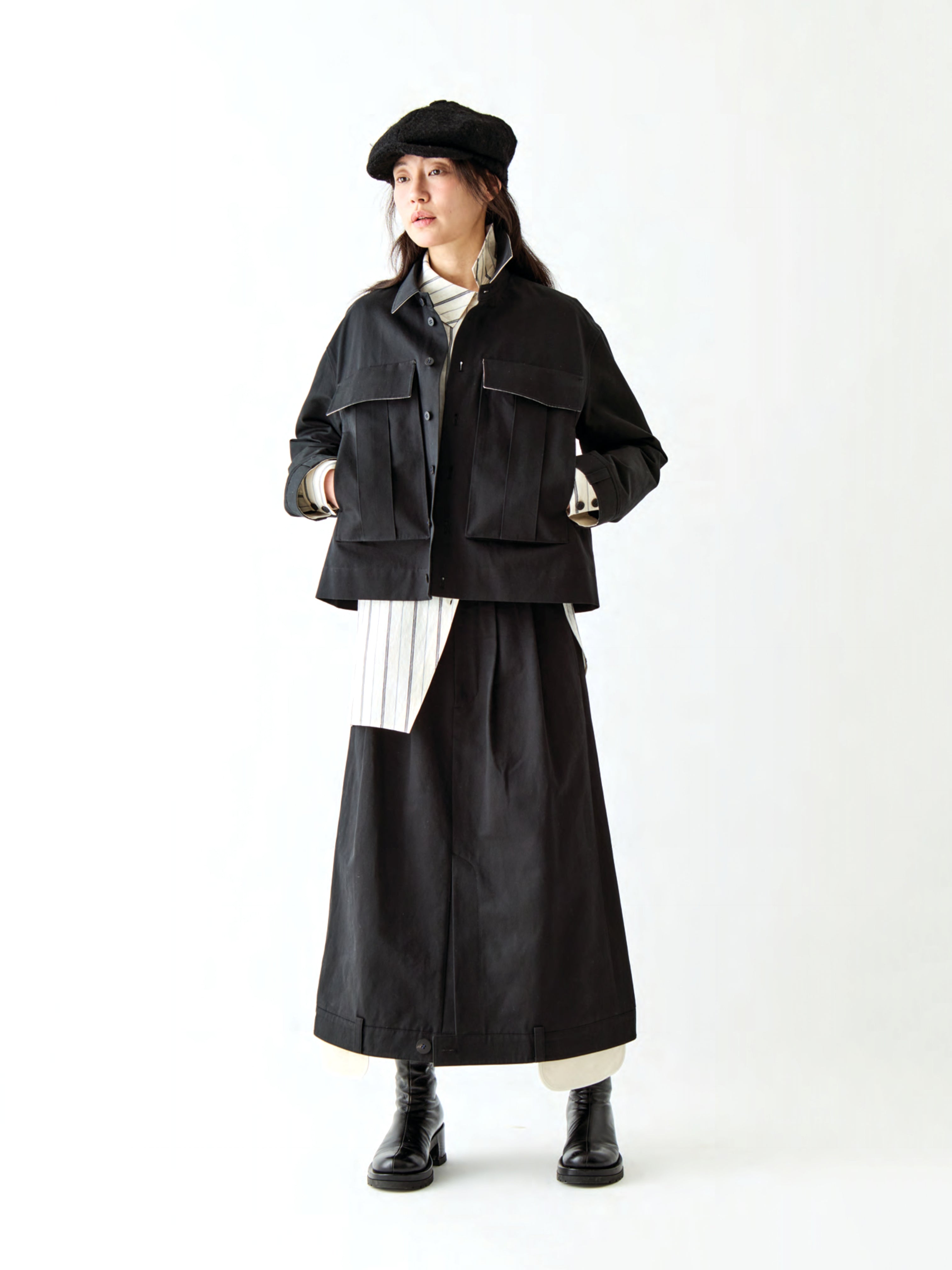 SKIRT SC010 BLACK