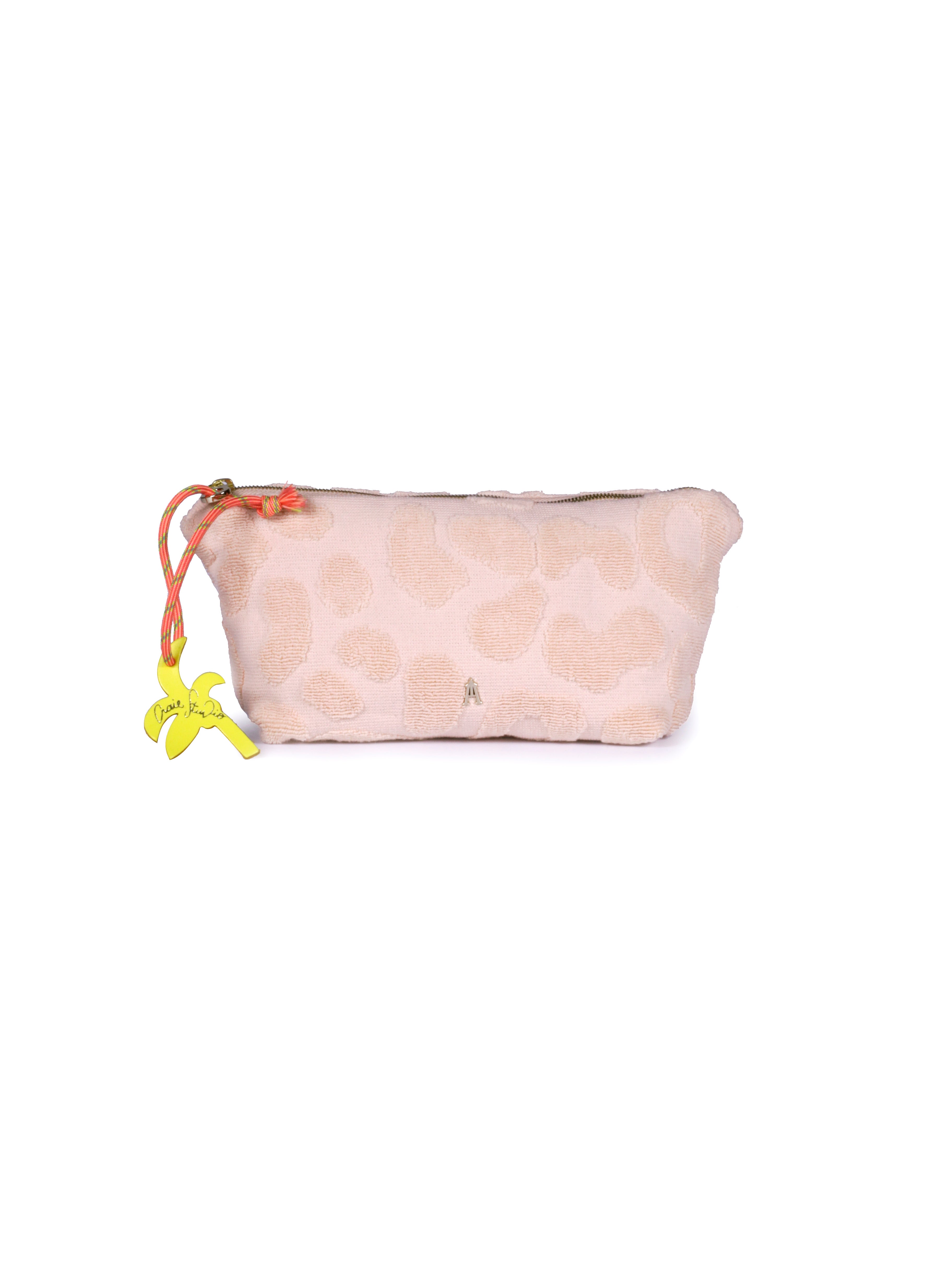 SABLE TERRY POUCH PEACH