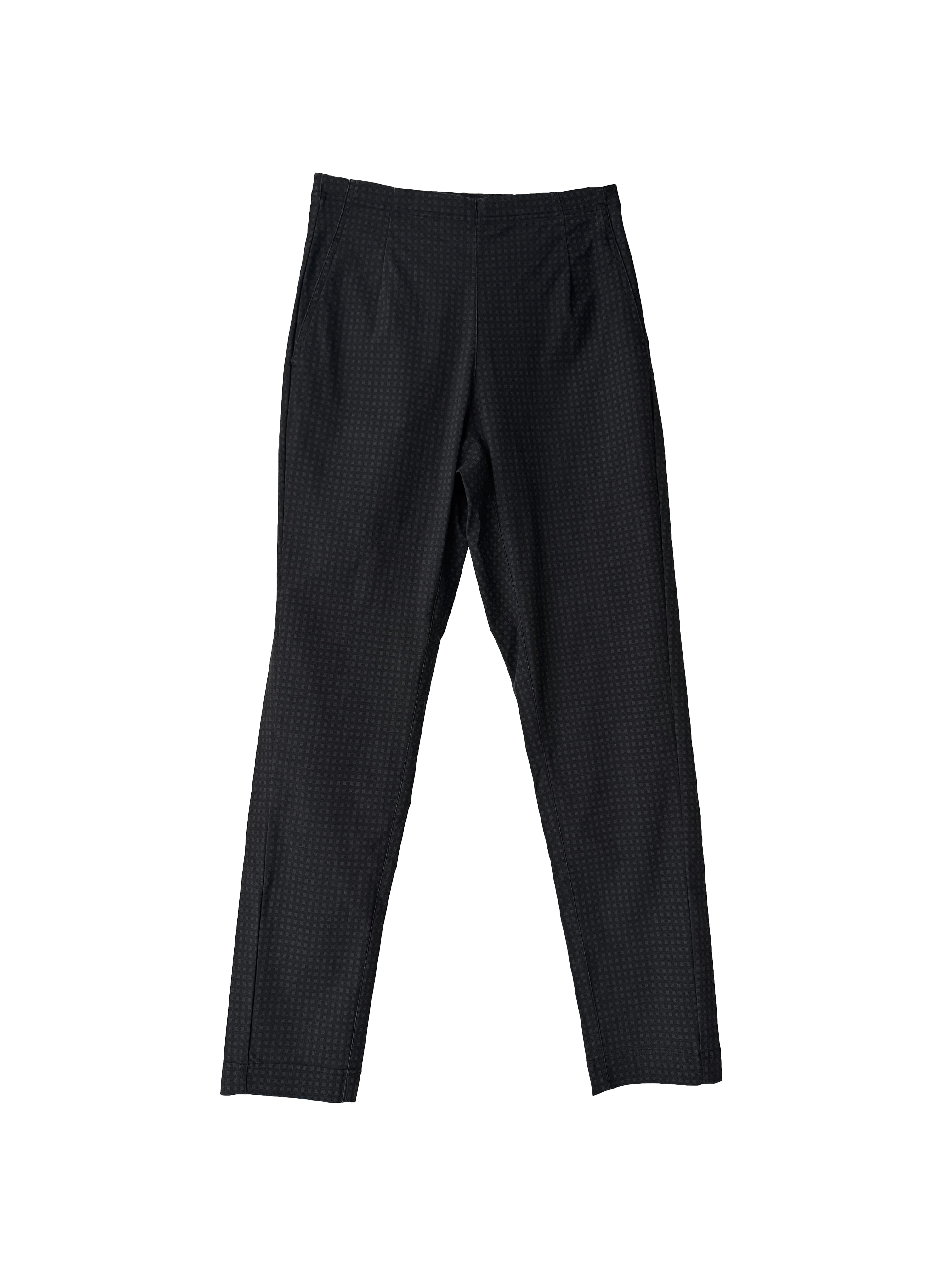 PULL ON PANT BLACK CHECK