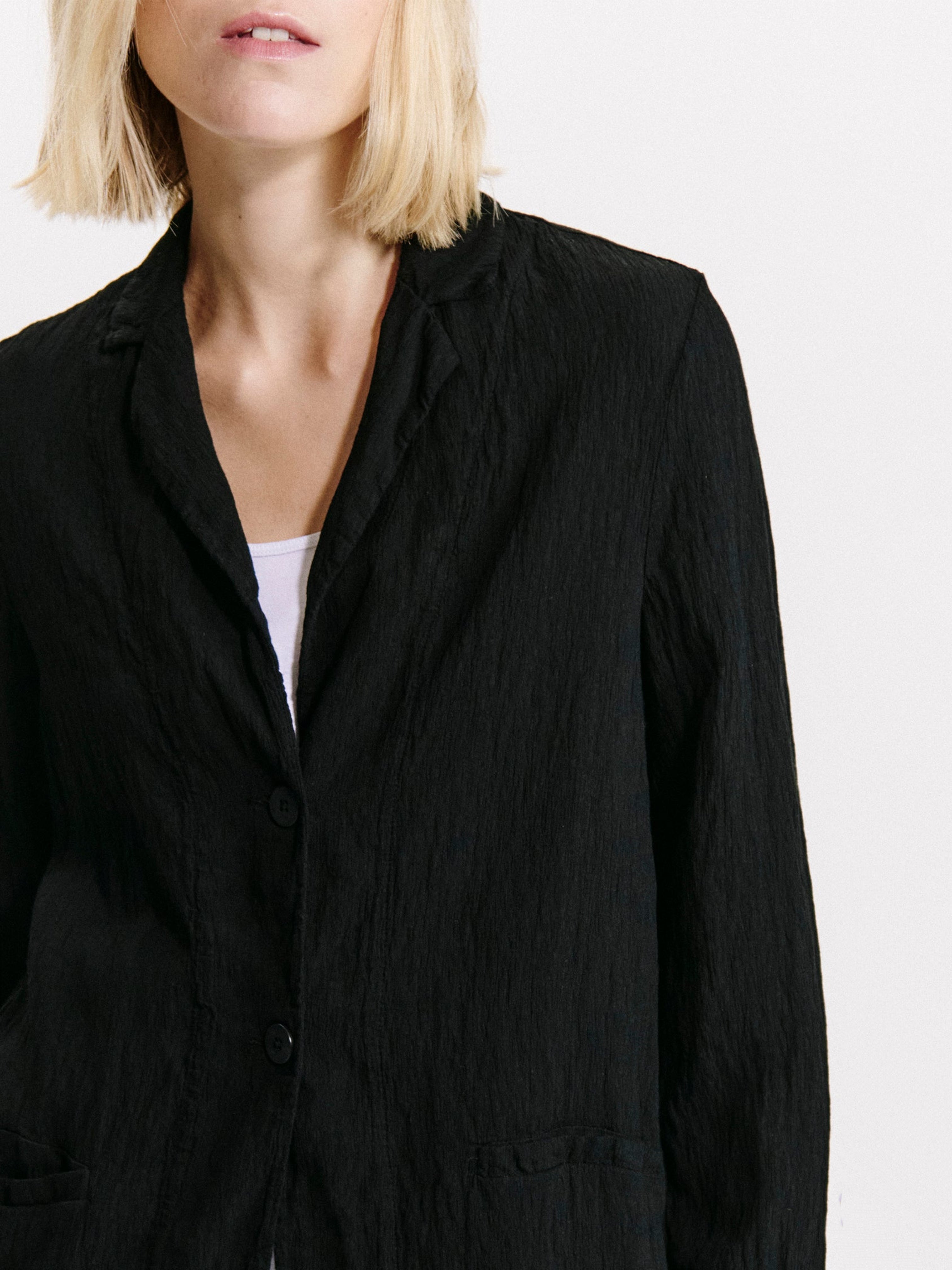 LONGLINE JACKET BLACK