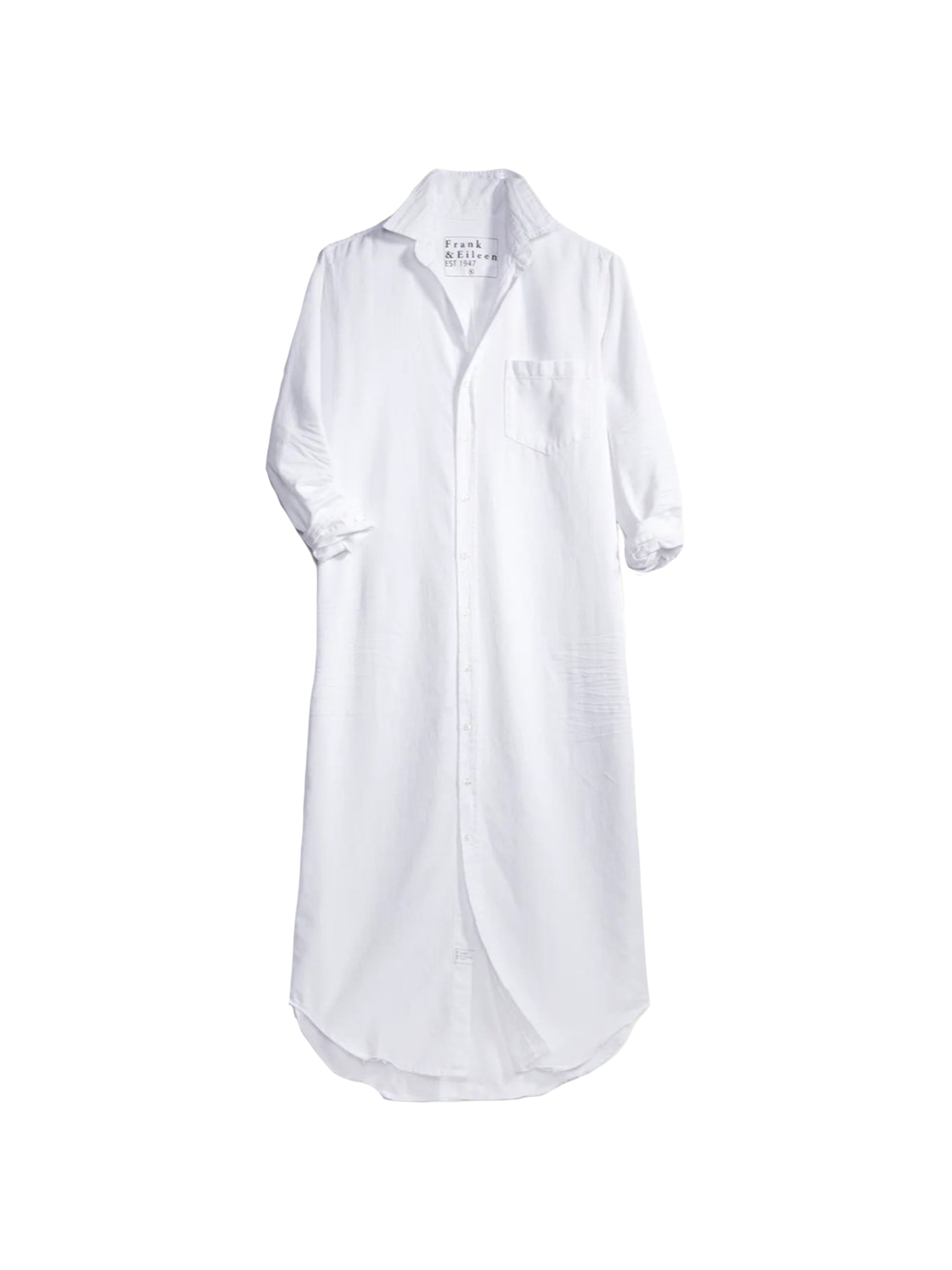RORY SHIRT DRESS DENIM WHITE