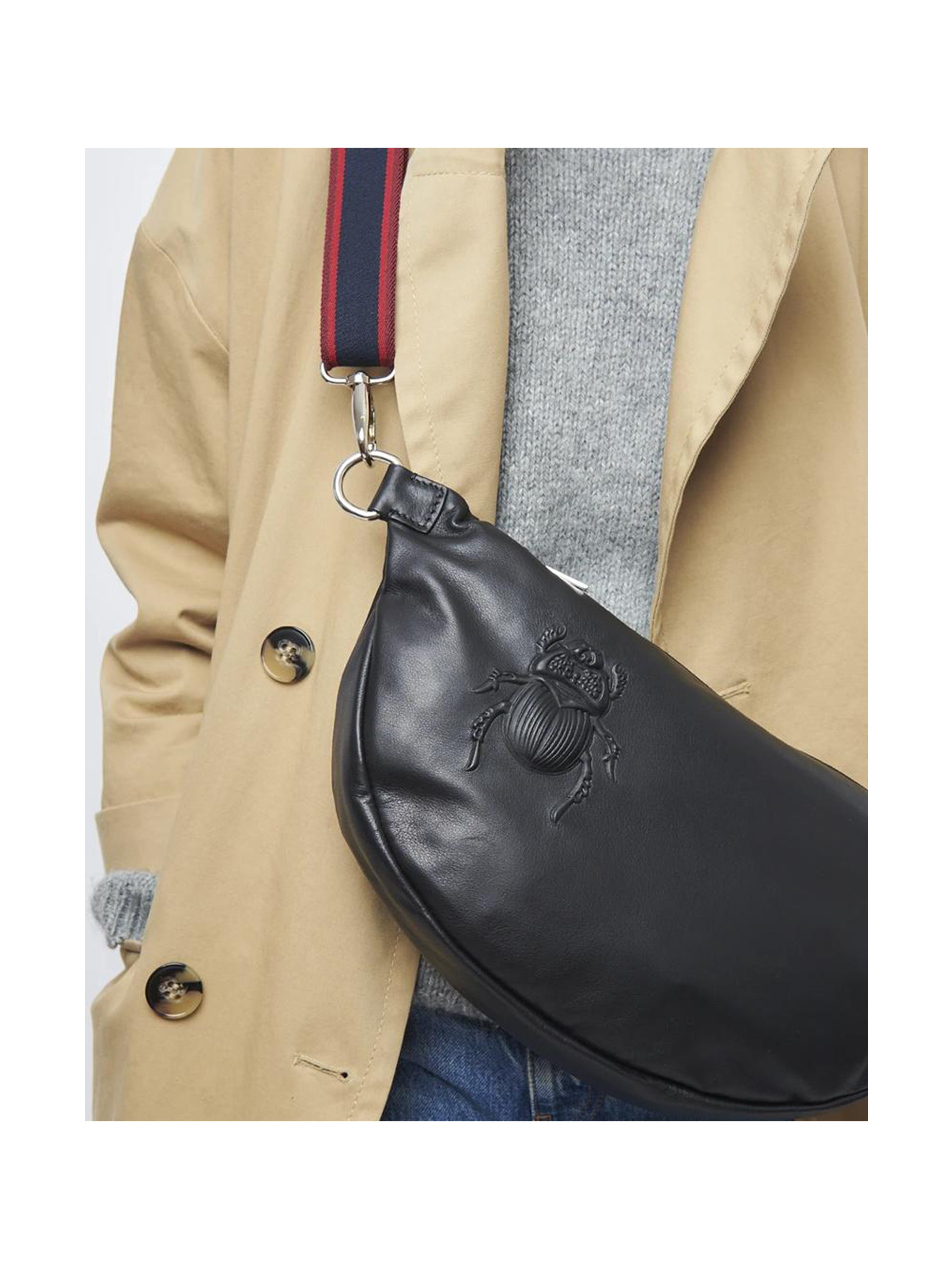 SCARAB BELT BAG XL BLACK