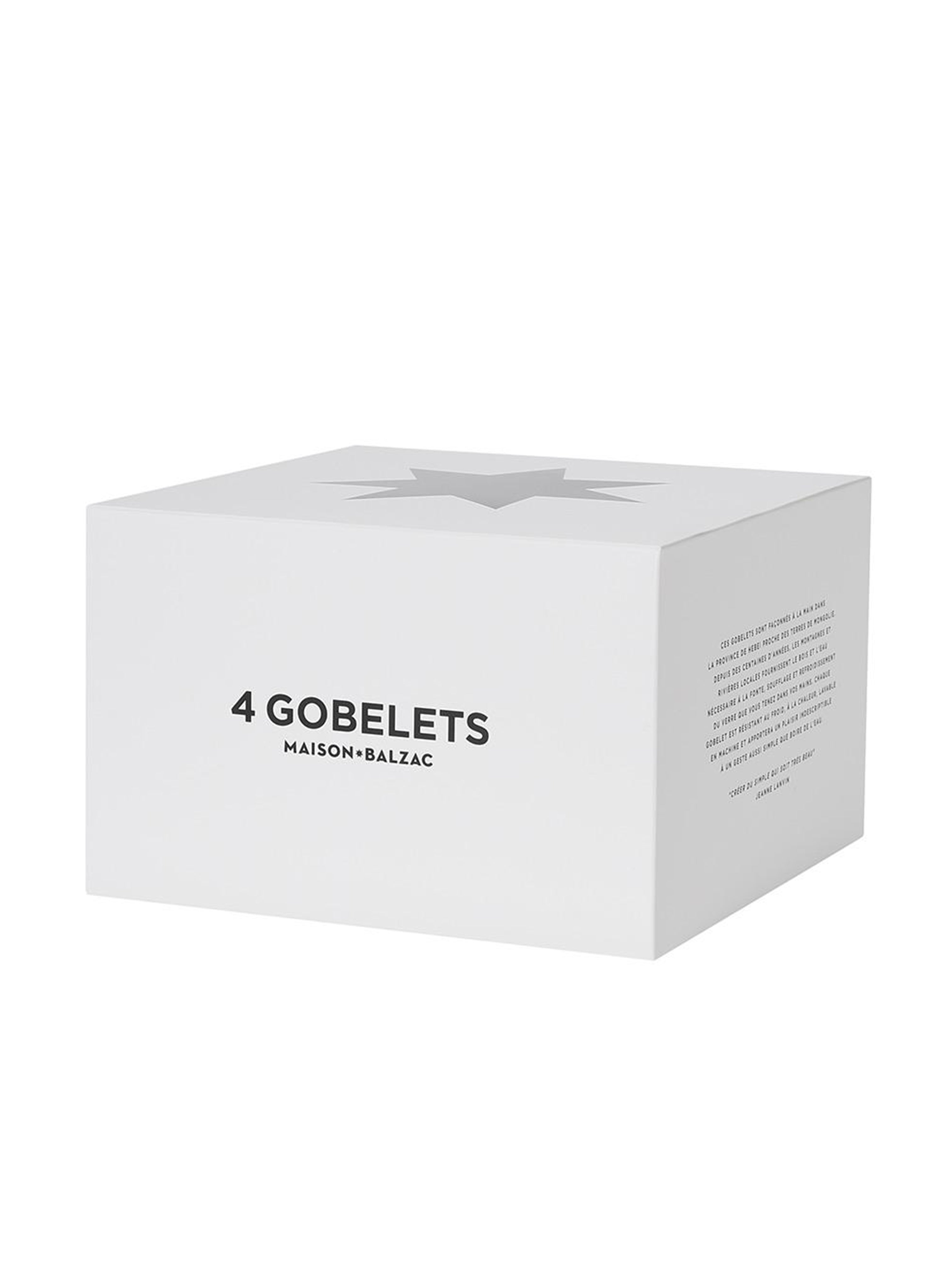 LARGE GOBELETS GREEN (SET OF 4)
