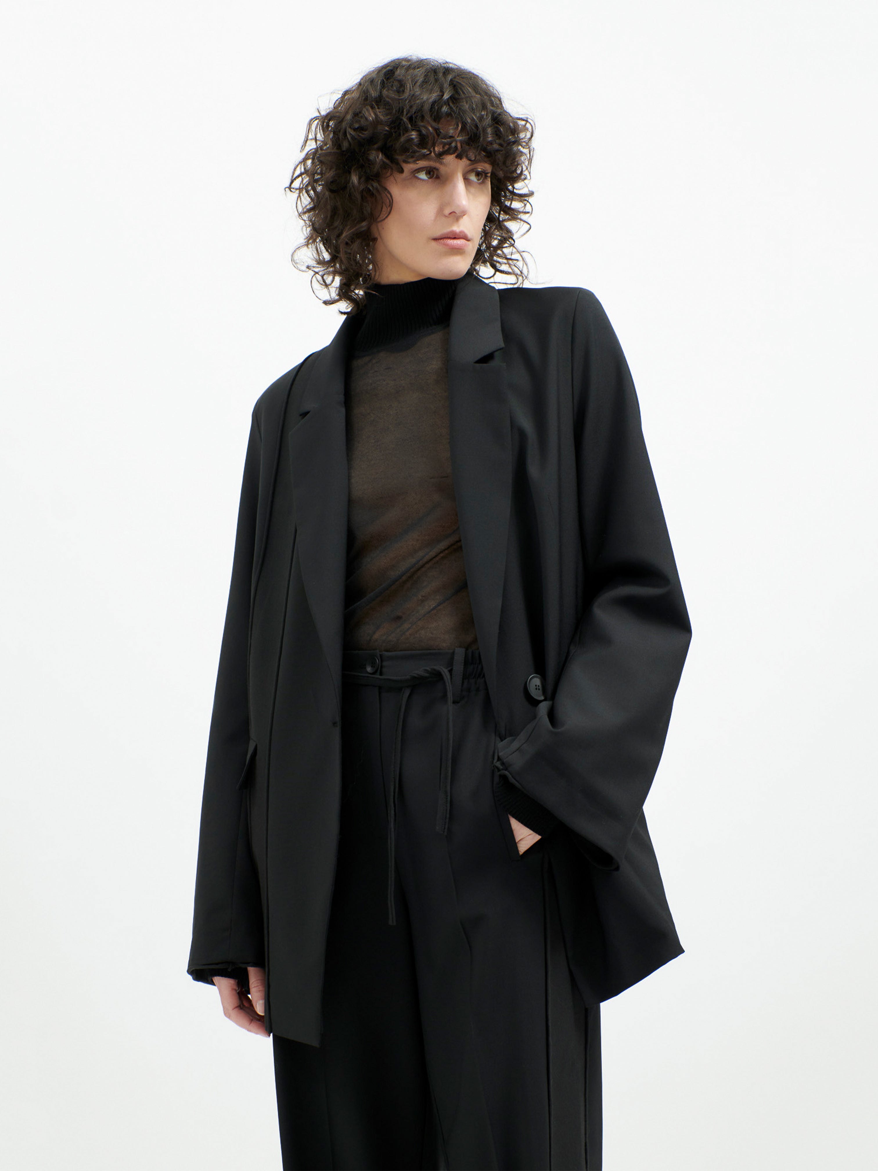 RAIN JACKET BLACK