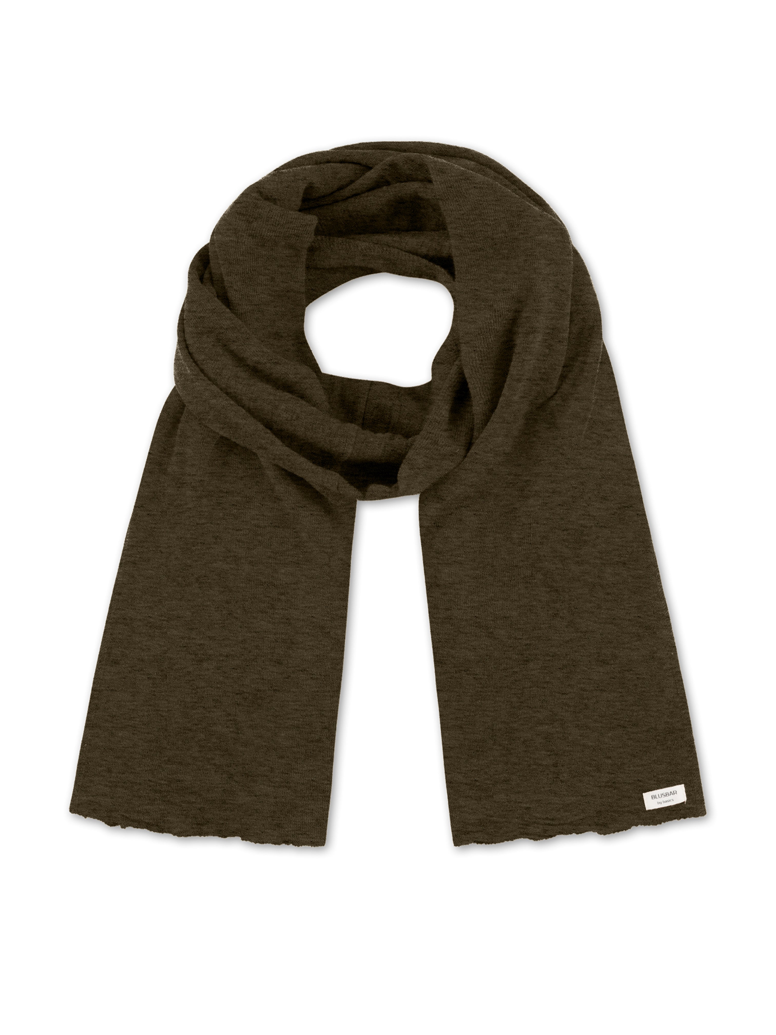 WOOL SCARF CAPERS MELANGE