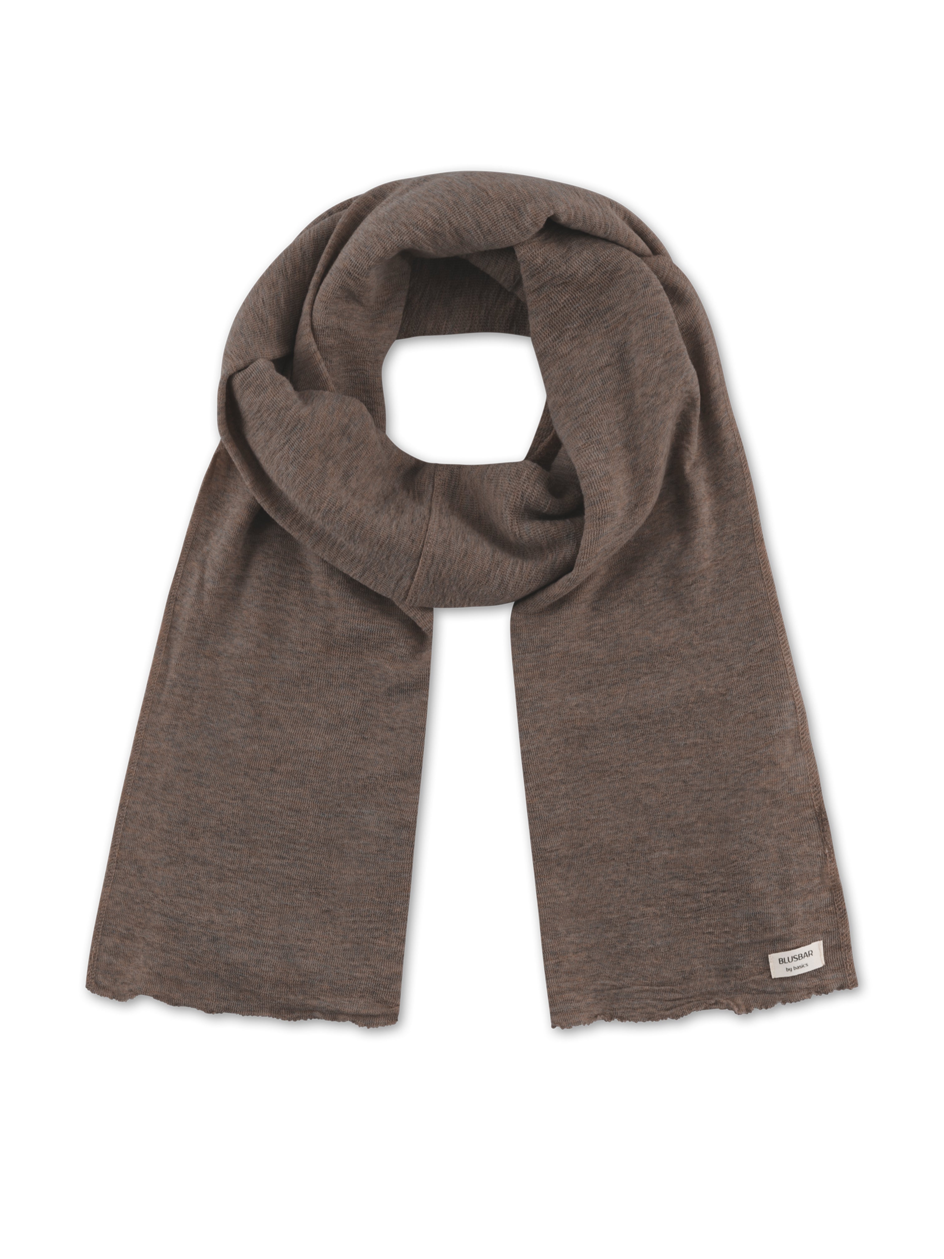 WOOL SCARF EARTH MELANGE