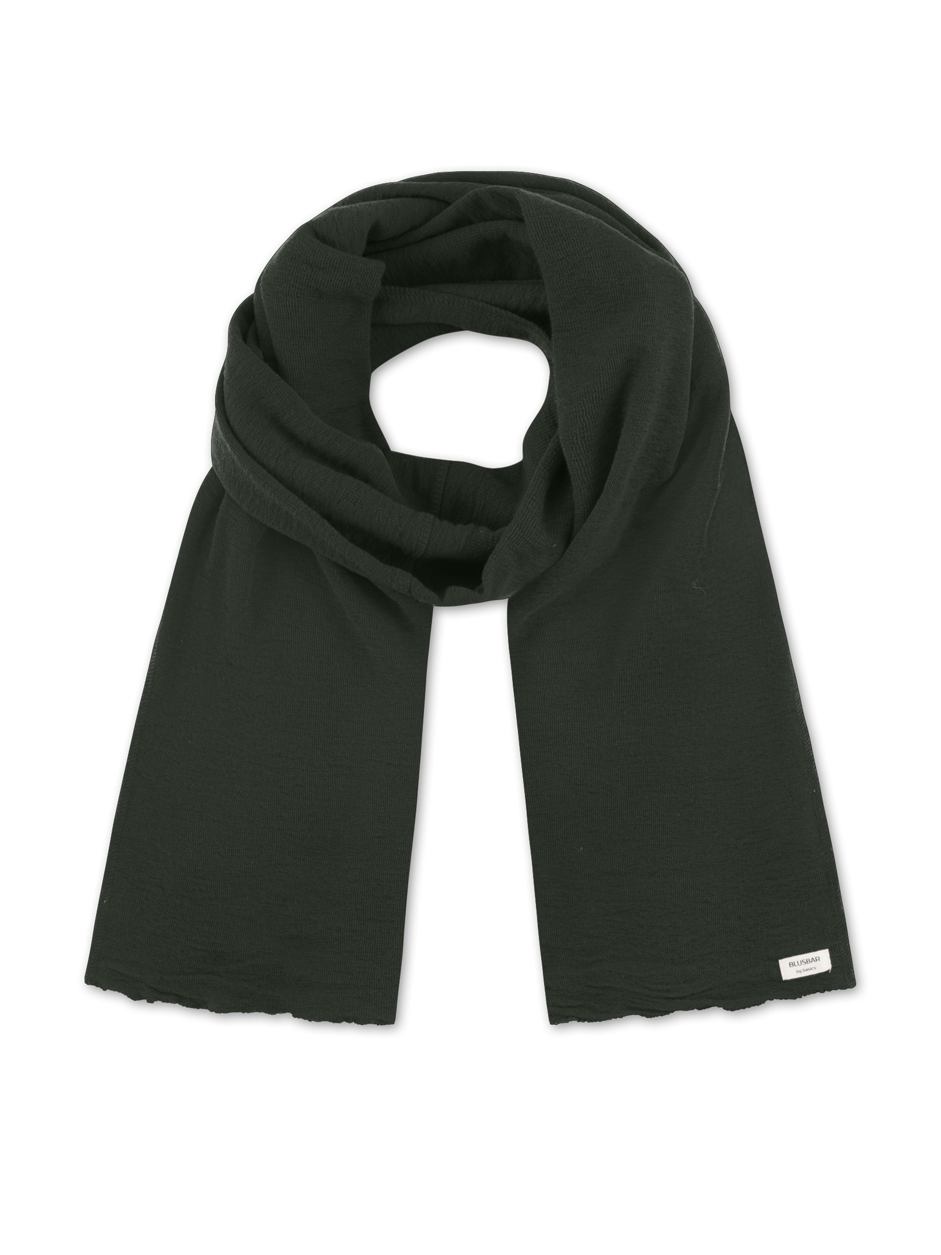 WOOL SCARF RAVEN